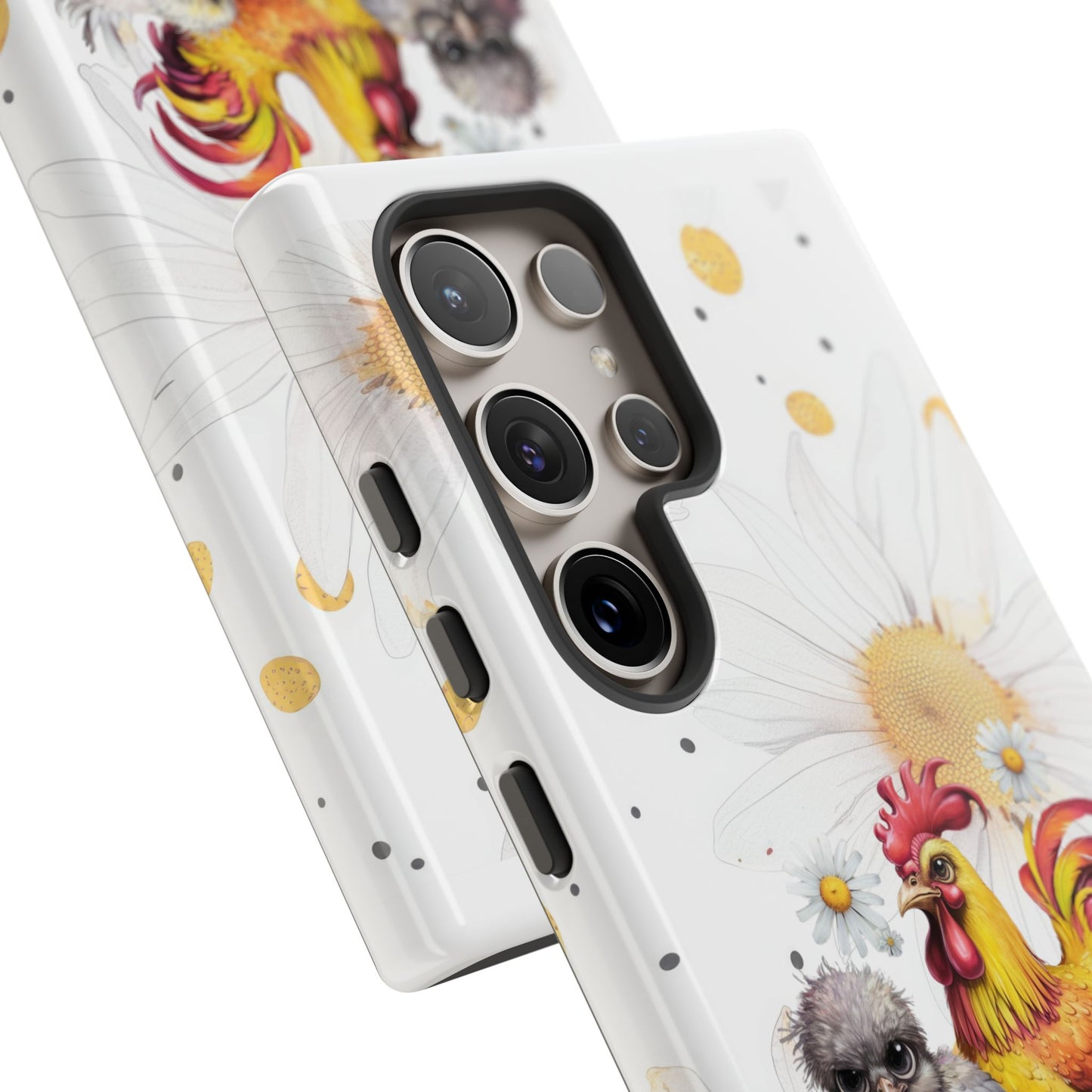 Cute Chicken Phone Case, F-CAW-F Tough Phone Cover, Gift for Chicken Lovers, Farmhouse Decor, Funny Phone Accessory