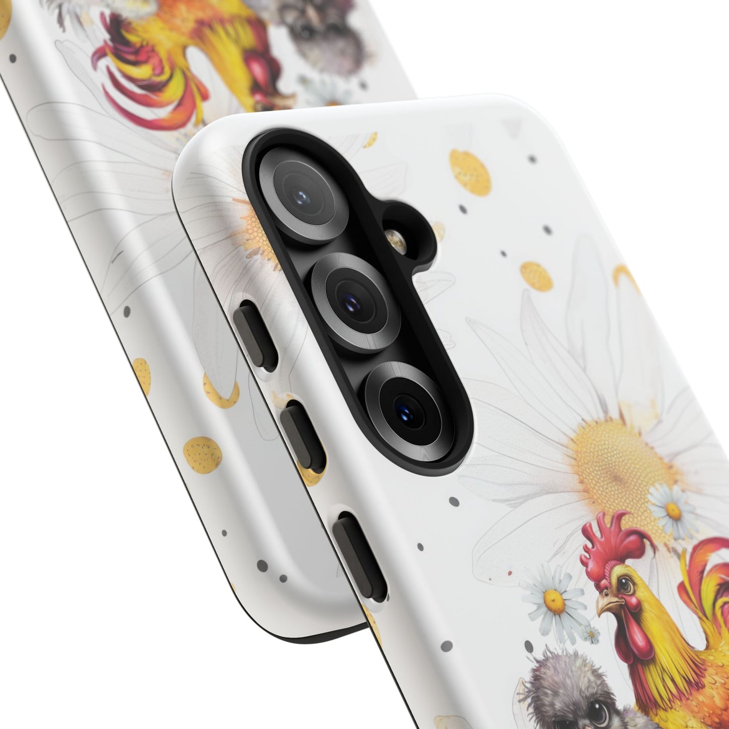 Cute Chicken Phone Case, F-CAW-F Tough Phone Cover, Gift for Chicken Lovers, Farmhouse Decor, Funny Phone Accessory