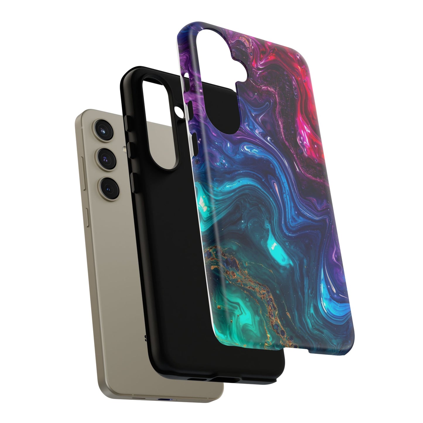 Vibrant Phone Case, Tough Cases for Protection, Colorful Cell Phone Cover, Unique Phone Accessory, Stylish Gifts for Her