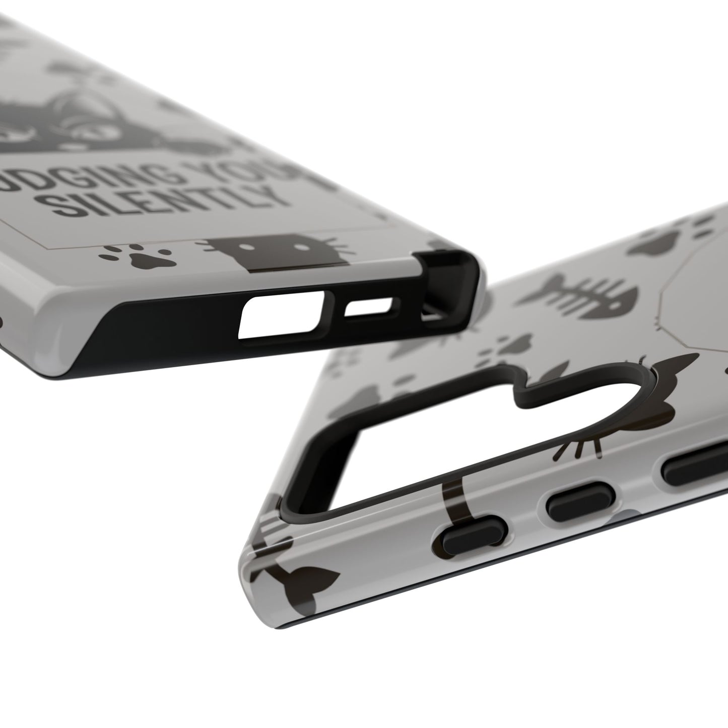 Cat Phone Case - Judging You Silently Design