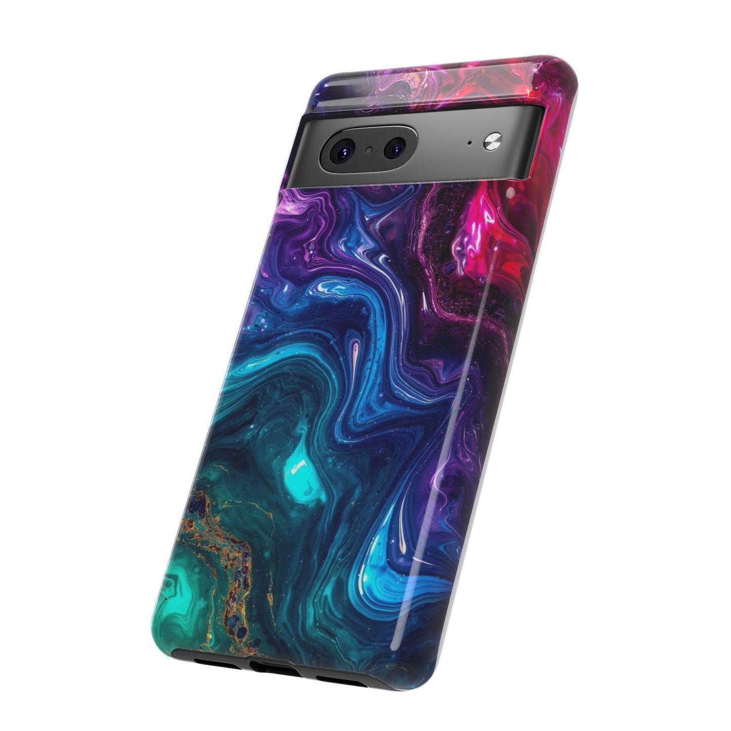 Vibrant Phone Case, Tough Cases for Protection, Colorful Cell Phone Cover, Unique Phone Accessory, Stylish Gifts for Her