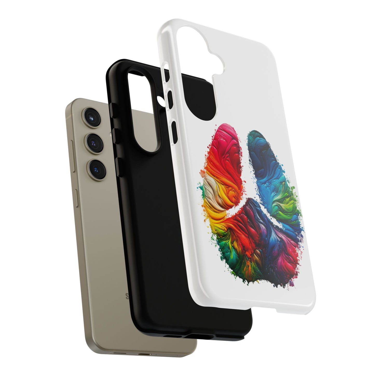 Vibrant Phone Case - Tough Cases with a Colorful Abstract of a cow hoof, Unique Phone Cover, Art Phone Accessories