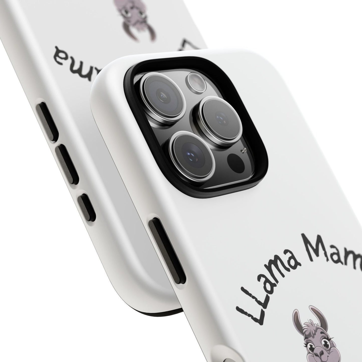 Llama Mama, Tough Phone Cover, Gift for Llama Lovers, Farmhouse Decor, Funny Phone Accessory