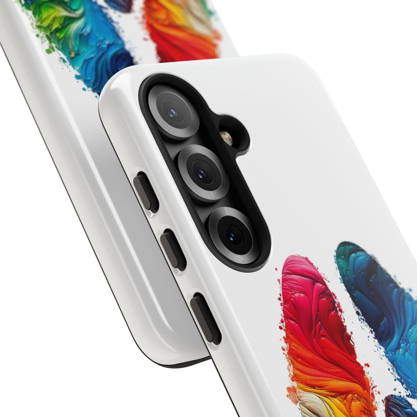 Vibrant Phone Case - Tough Cases with a Colorful Abstract of a cow hoof, Unique Phone Cover, Art Phone Accessories