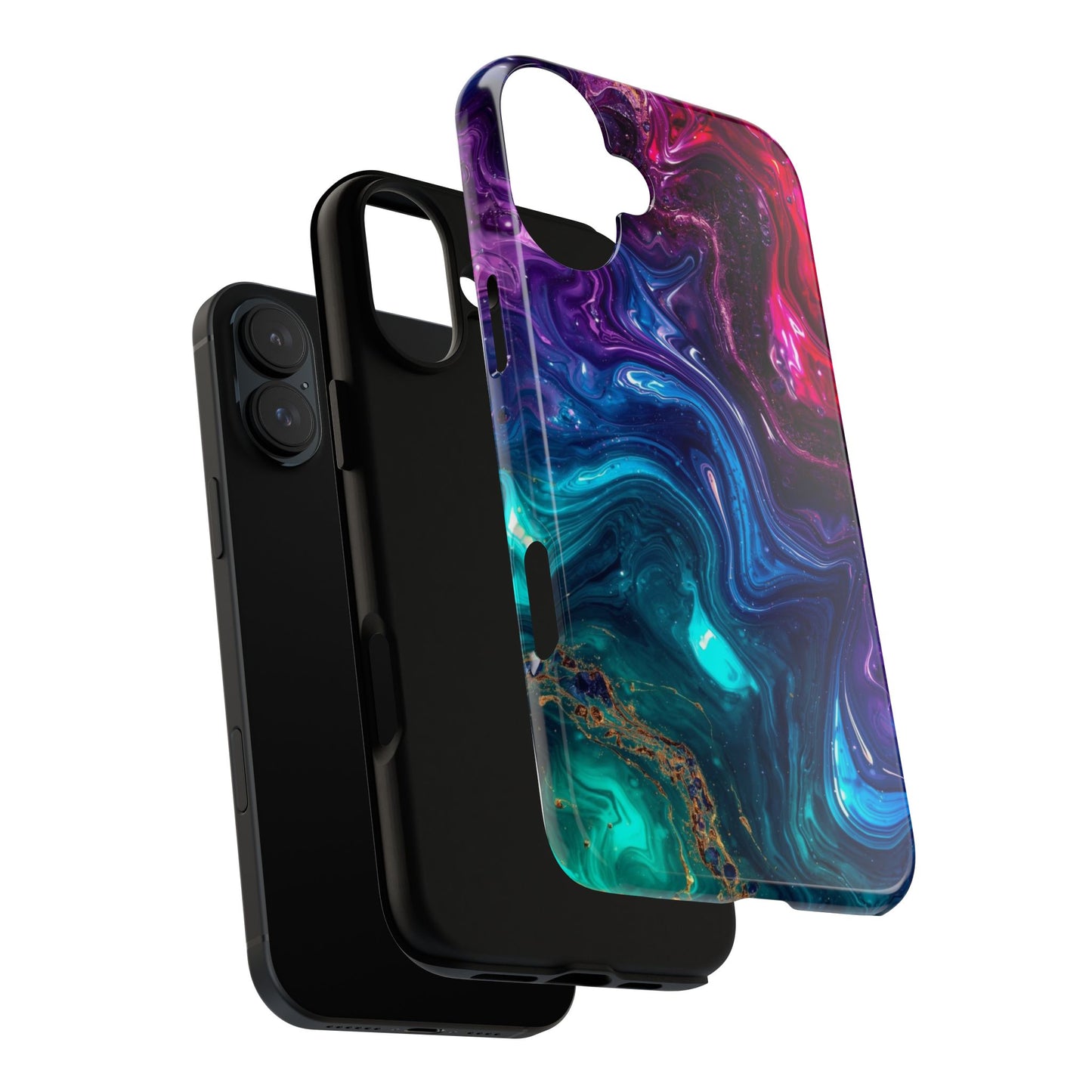 Vibrant Phone Case, Tough Cases for Protection, Colorful Cell Phone Cover, Unique Phone Accessory, Stylish Gifts for Her