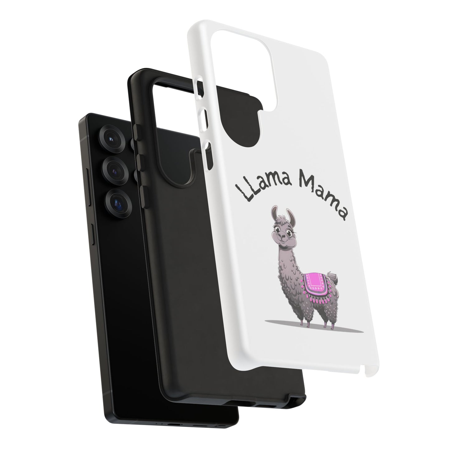 Llama Mama, Tough Phone Cover, Gift for Llama Lovers, Farmhouse Decor, Funny Phone Accessory