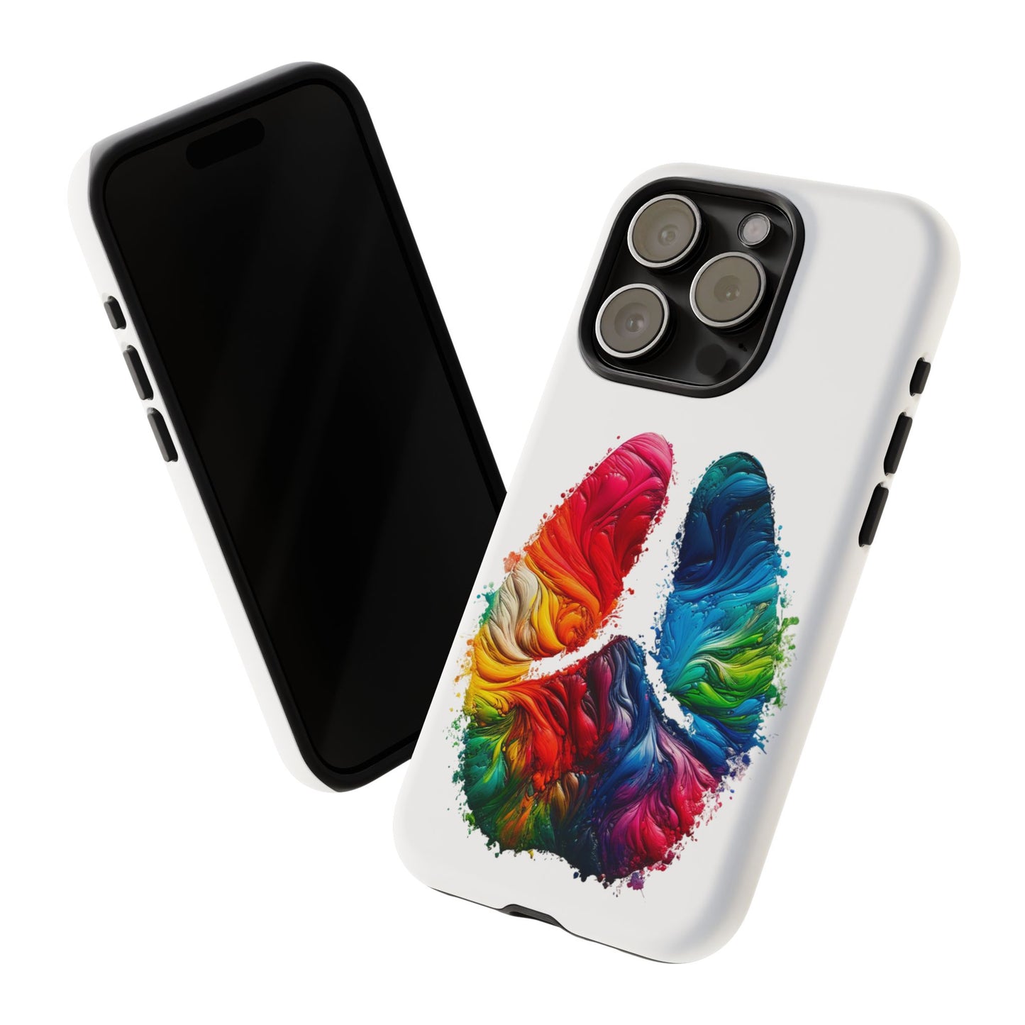 Vibrant Phone Case - Tough Cases with a Colorful Abstract of a cow hoof, Unique Phone Cover, Art Phone Accessories