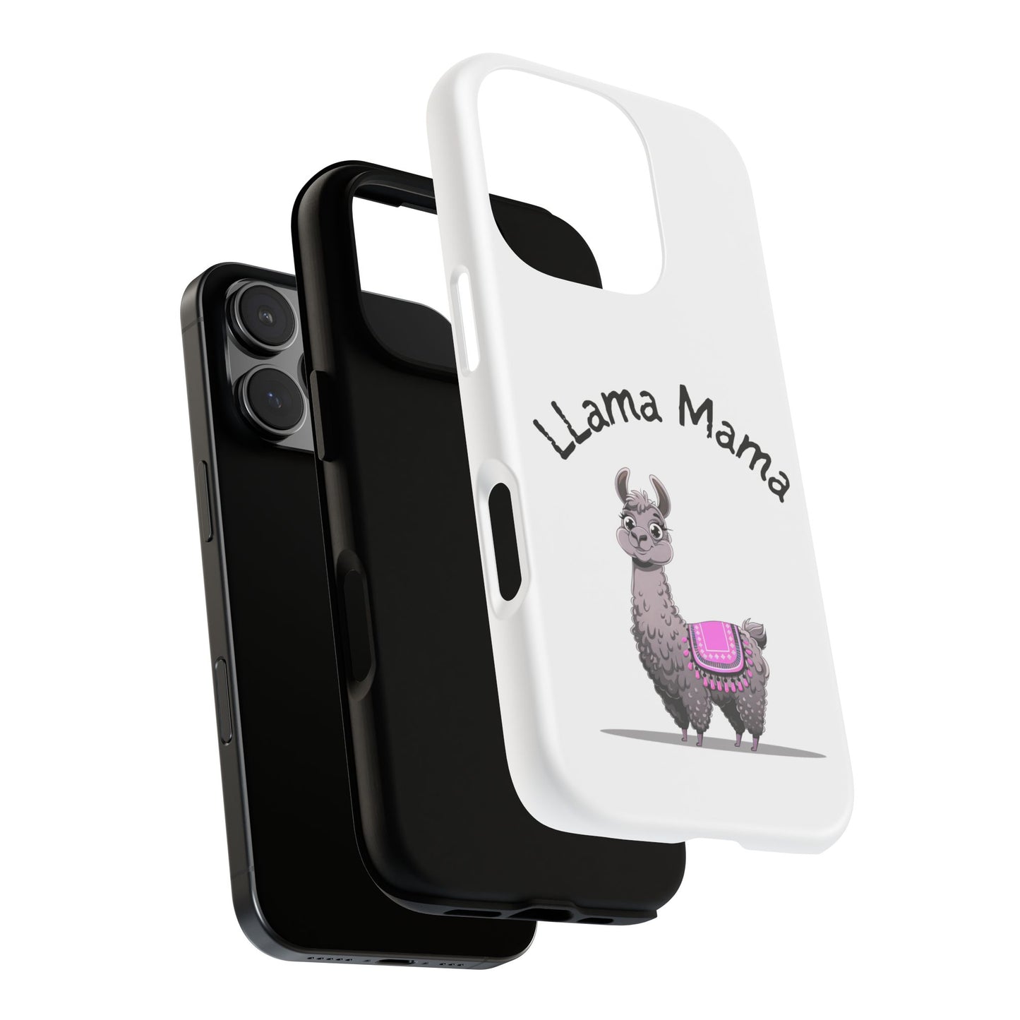 Llama Mama, Tough Phone Cover, Gift for Llama Lovers, Farmhouse Decor, Funny Phone Accessory