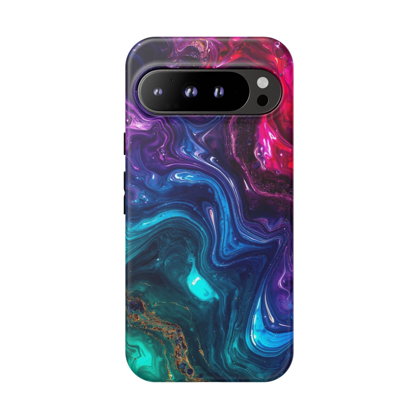 Vibrant Phone Case, Tough Cases for Protection, Colorful Cell Phone Cover, Unique Phone Accessory, Stylish Gifts for Her