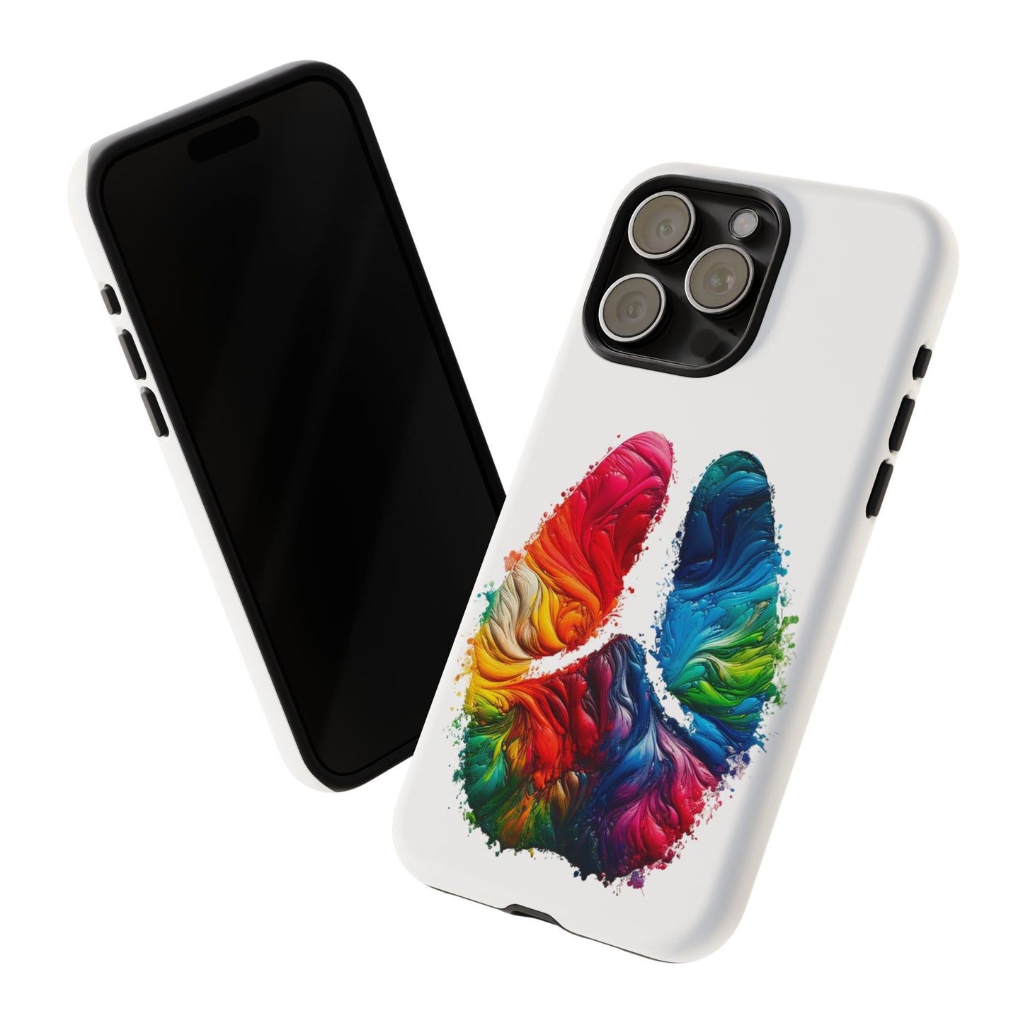 Vibrant Phone Case - Tough Cases with a Colorful Abstract of a cow hoof, Unique Phone Cover, Art Phone Accessories