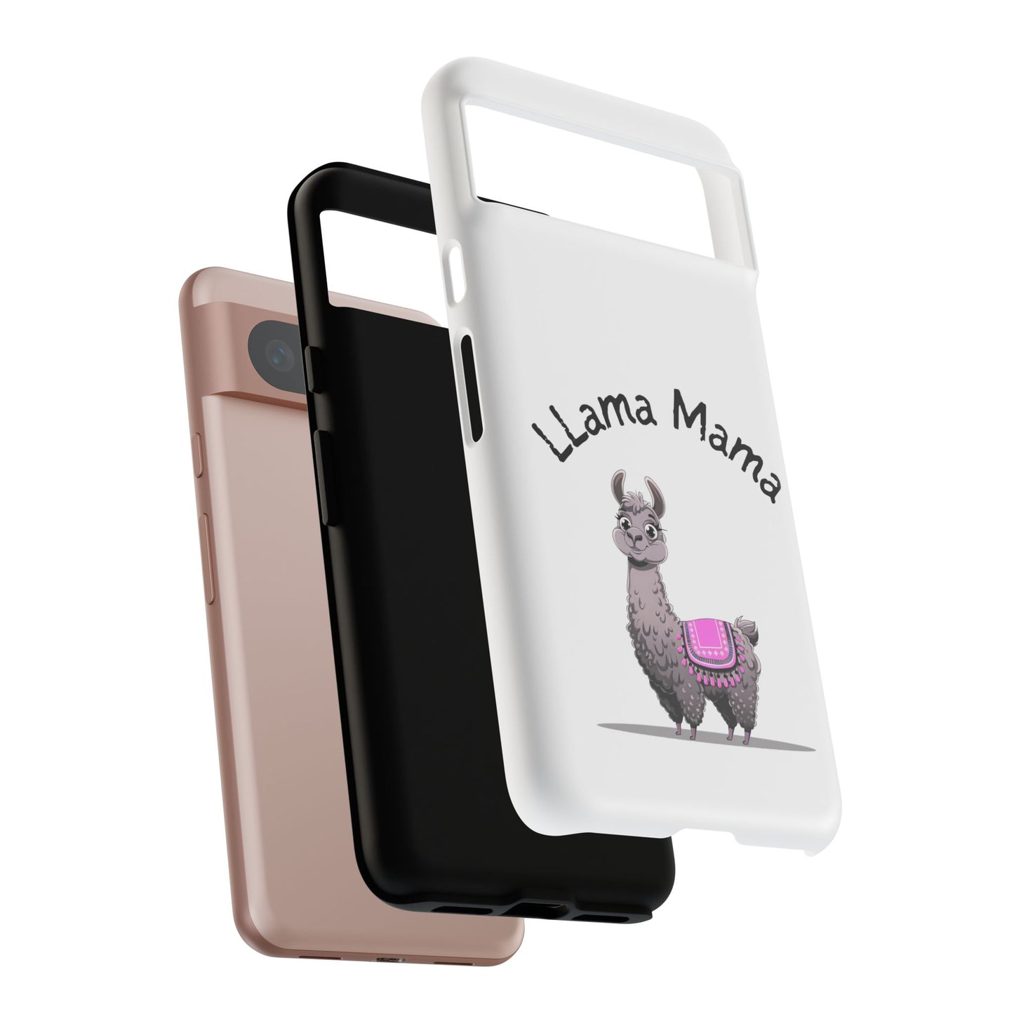 Llama Mama, Tough Phone Cover, Gift for Llama Lovers, Farmhouse Decor, Funny Phone Accessory