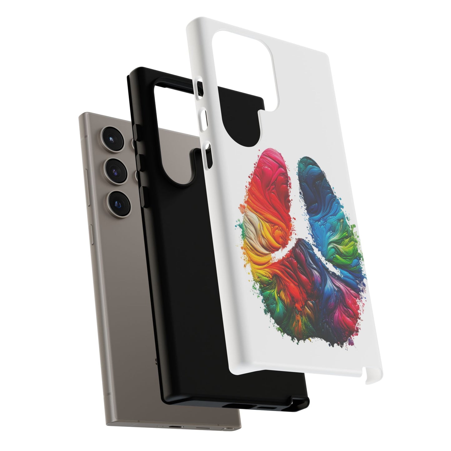 Vibrant Phone Case - Tough Cases with a Colorful Abstract of a cow hoof, Unique Phone Cover, Art Phone Accessories