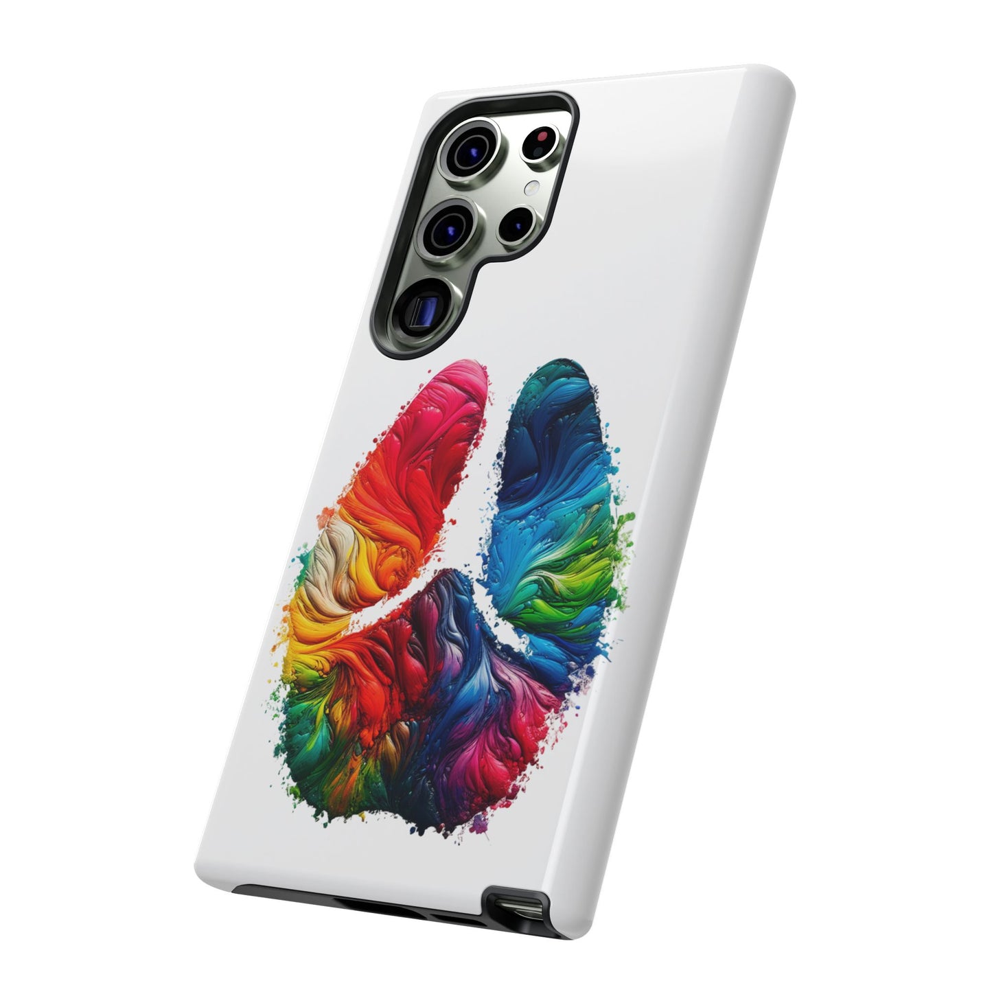 Vibrant Phone Case - Tough Cases with a Colorful Abstract of a cow hoof, Unique Phone Cover, Art Phone Accessories