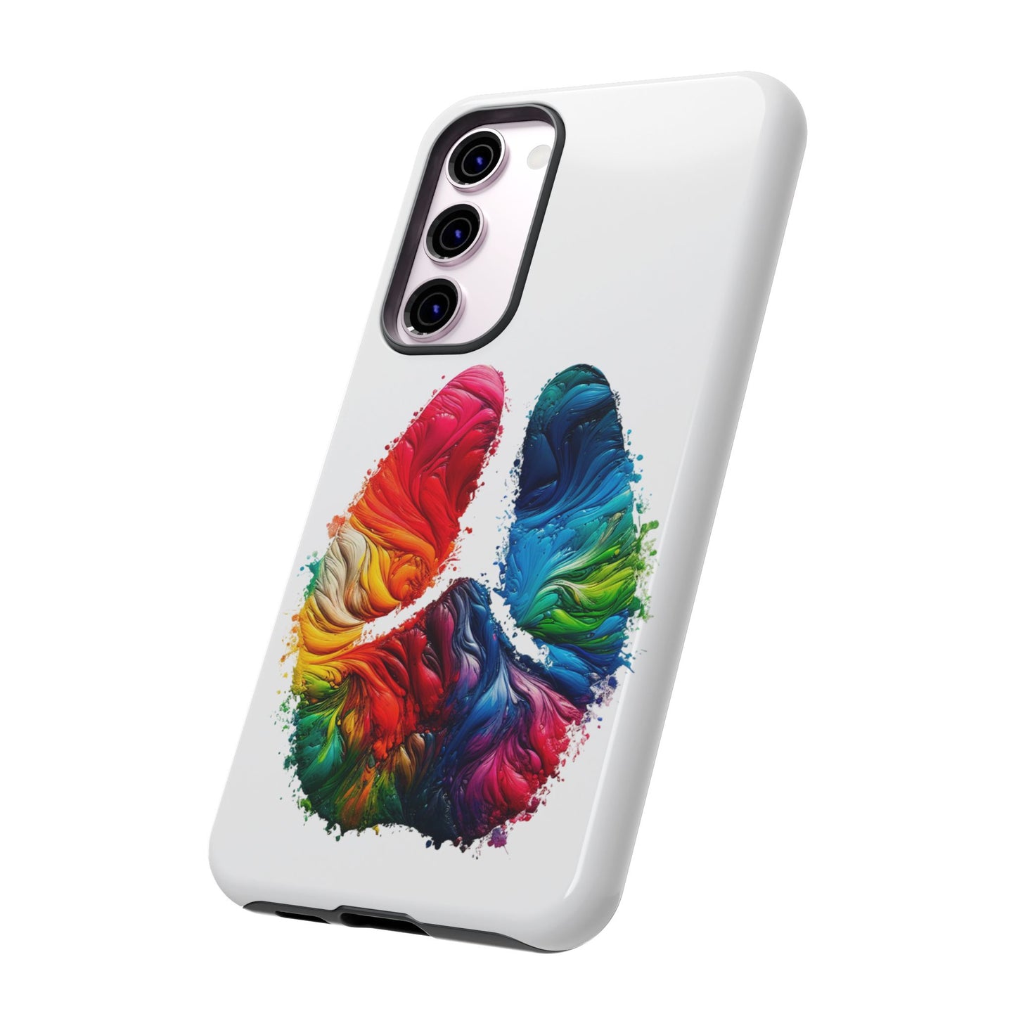 Vibrant Phone Case - Tough Cases with a Colorful Abstract of a cow hoof, Unique Phone Cover, Art Phone Accessories