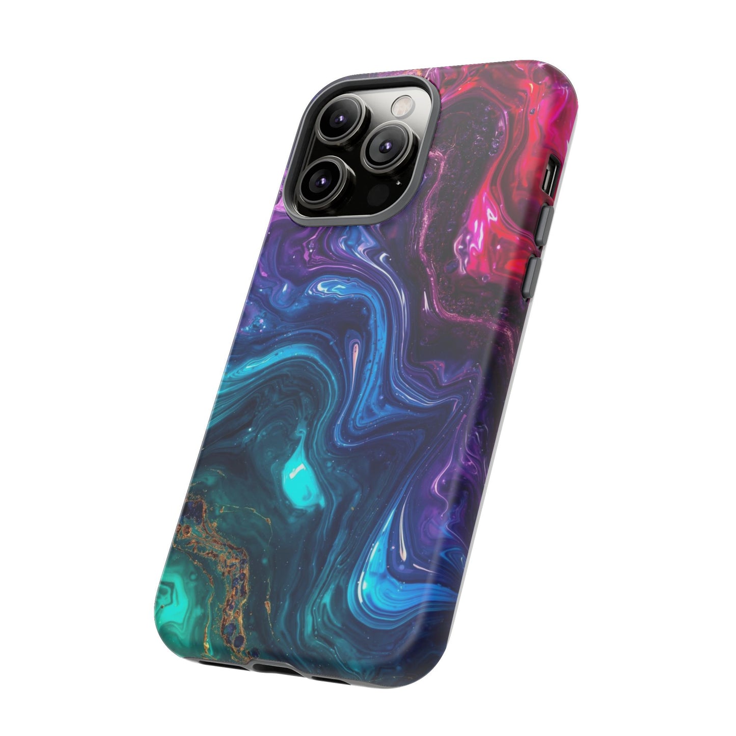 Vibrant Phone Case, Tough Cases for Protection, Colorful Cell Phone Cover, Unique Phone Accessory, Stylish Gifts for Her