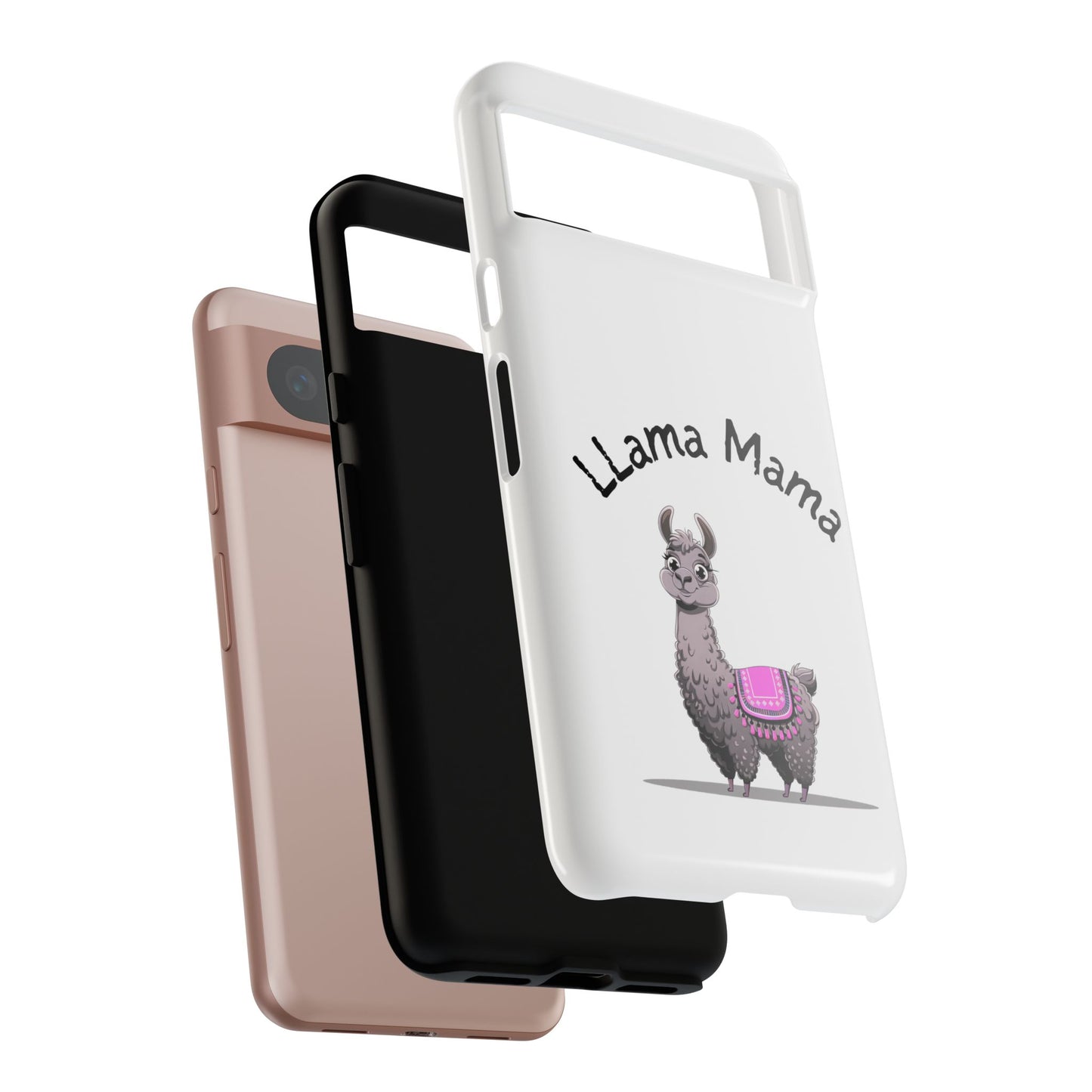 Llama Mama, Tough Phone Cover, Gift for Llama Lovers, Farmhouse Decor, Funny Phone Accessory