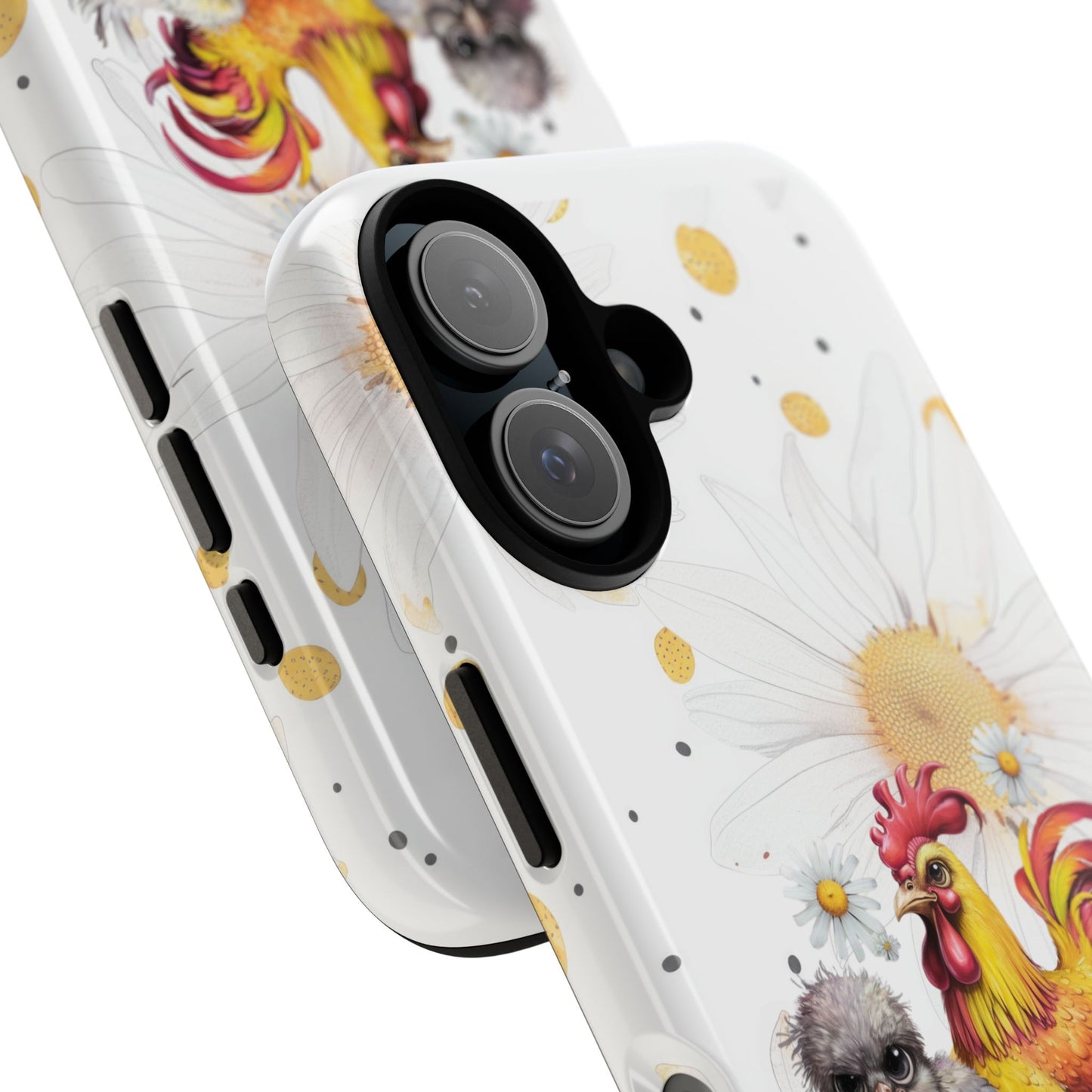 Cute Chicken Phone Case, F-CAW-F Tough Phone Cover, Gift for Chicken Lovers, Farmhouse Decor, Funny Phone Accessory