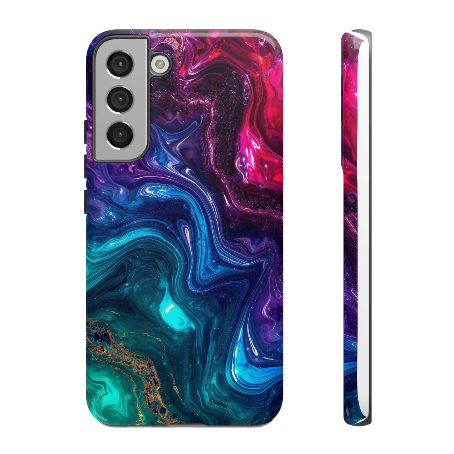 Vibrant Phone Case, Tough Cases for Protection, Colorful Cell Phone Cover, Unique Phone Accessory, Stylish Gifts for Her