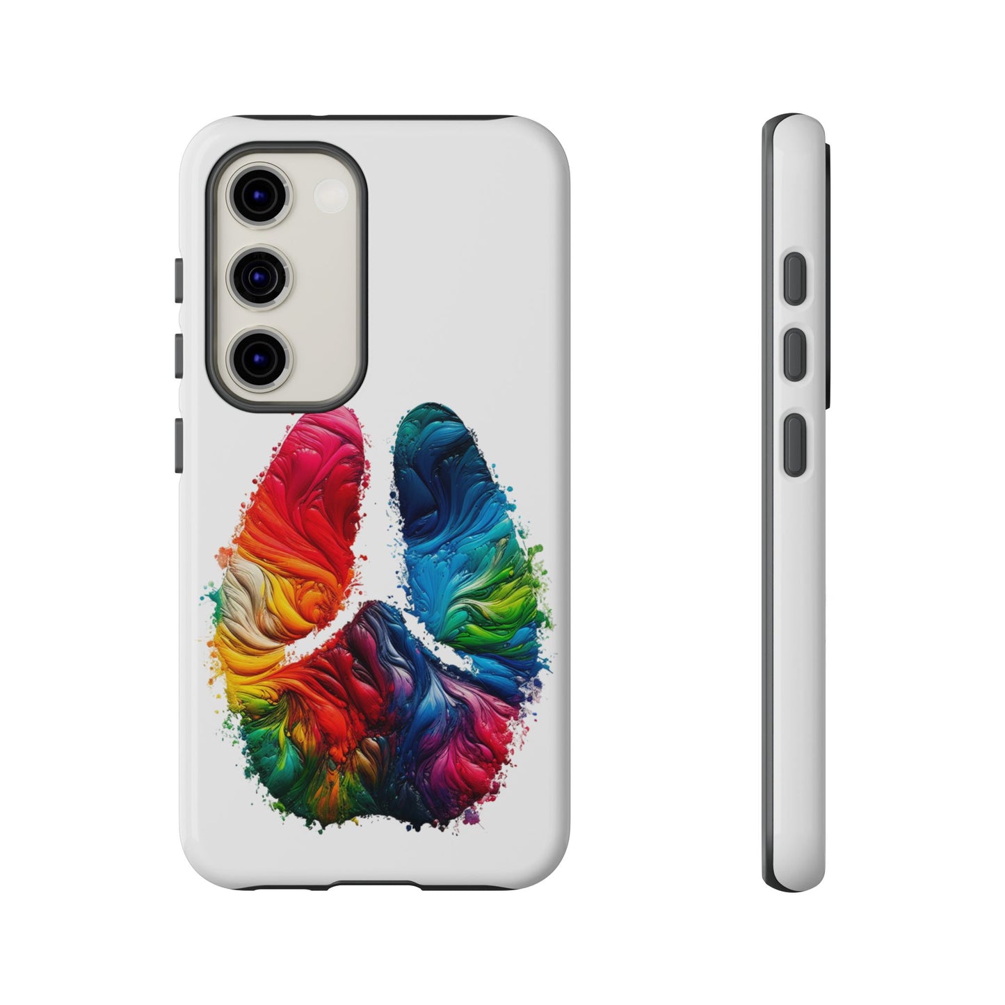 Vibrant Phone Case - Tough Cases with a Colorful Abstract of a cow hoof, Unique Phone Cover, Art Phone Accessories