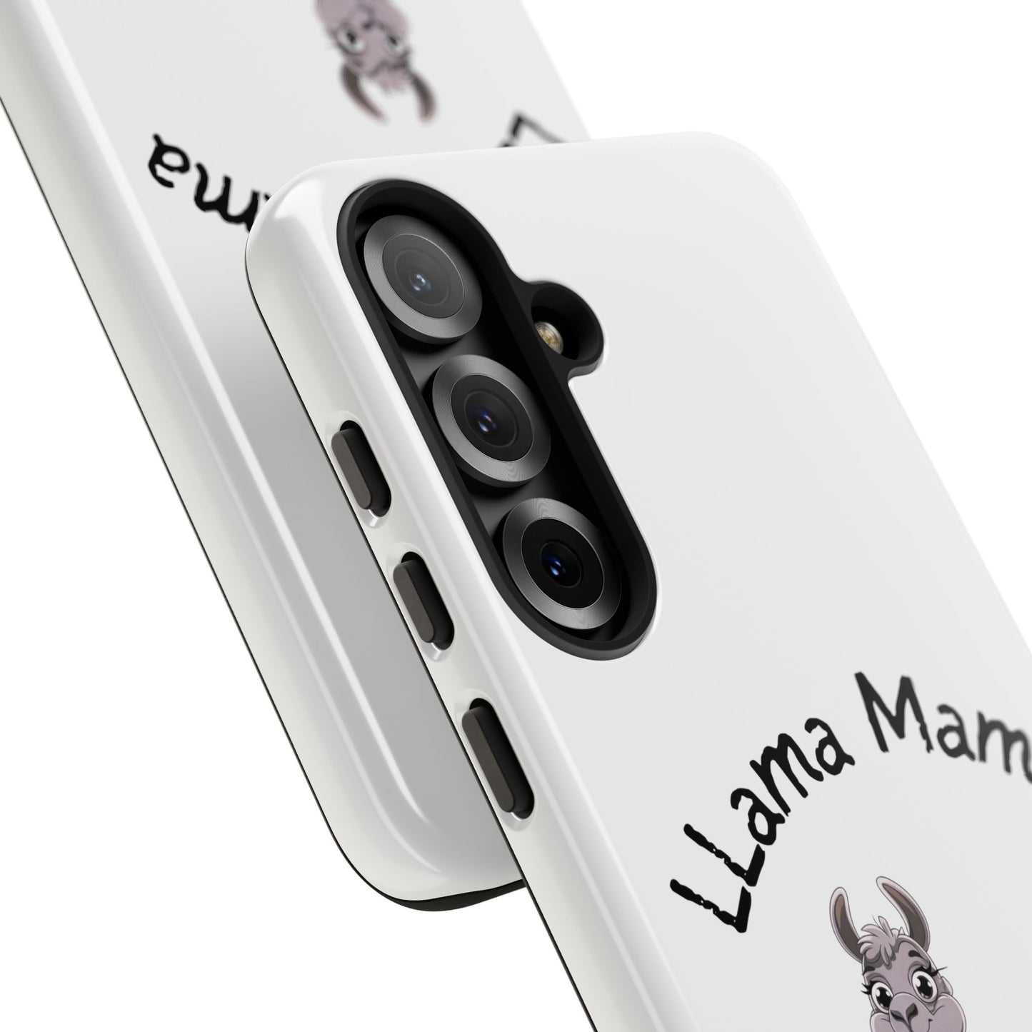 Llama Mama, Tough Phone Cover, Gift for Llama Lovers, Farmhouse Decor, Funny Phone Accessory