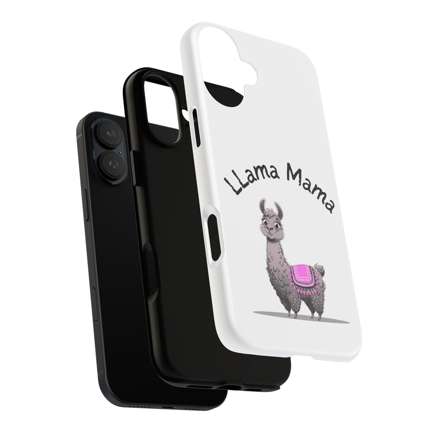 Llama Mama, Tough Phone Cover, Gift for Llama Lovers, Farmhouse Decor, Funny Phone Accessory