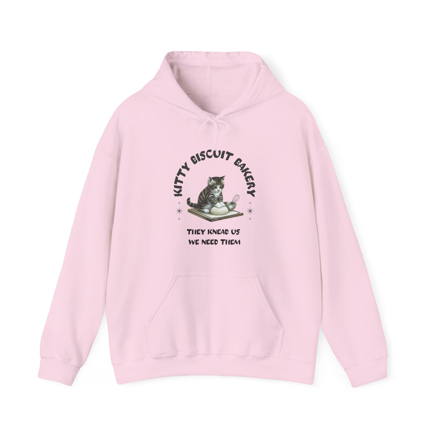 Kitty Biscuit Bakery Hoodie - Cozy Unisex hoodie for Cat Lovers