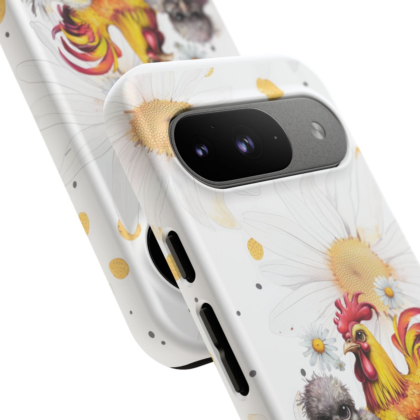 Cute Chicken Phone Case, F-CAW-F Tough Phone Cover, Gift for Chicken Lovers, Farmhouse Decor, Funny Phone Accessory