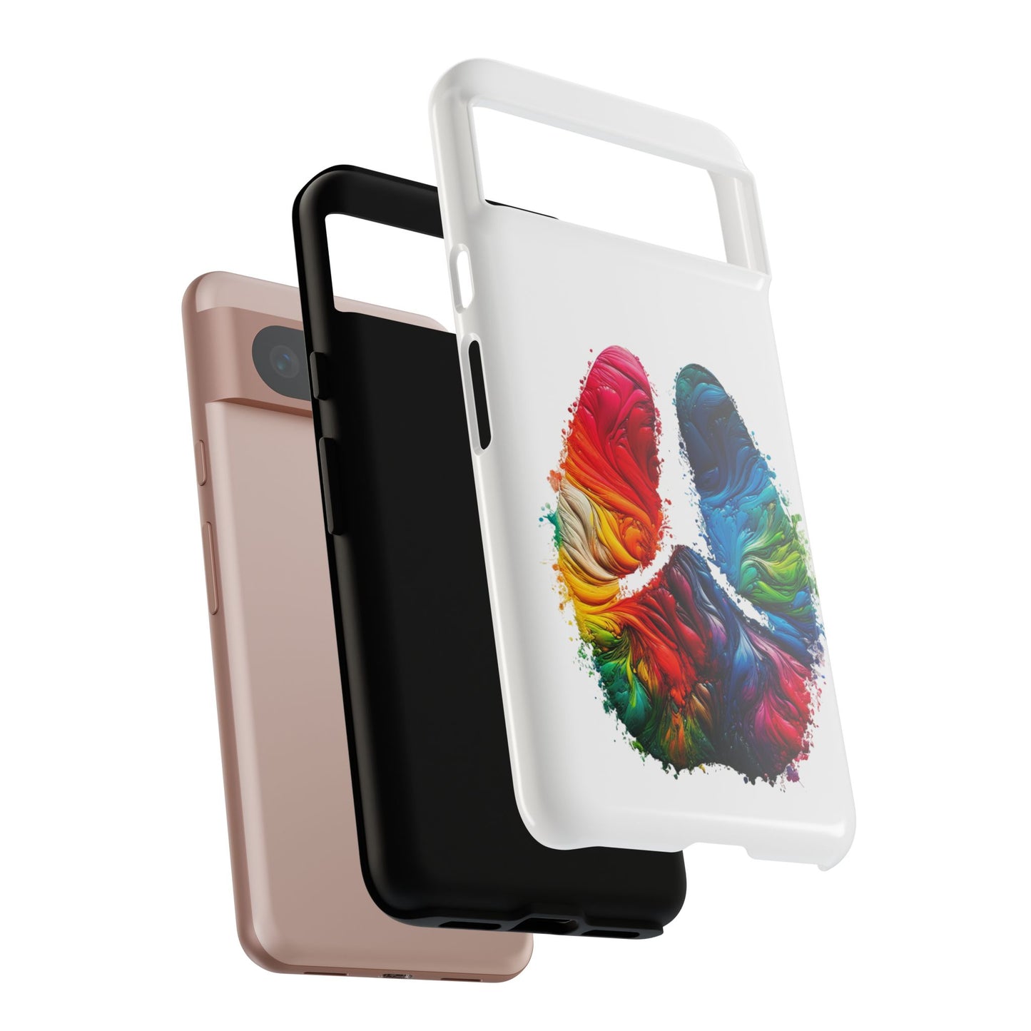 Vibrant Phone Case - Tough Cases with a Colorful Abstract of a cow hoof, Unique Phone Cover, Art Phone Accessories