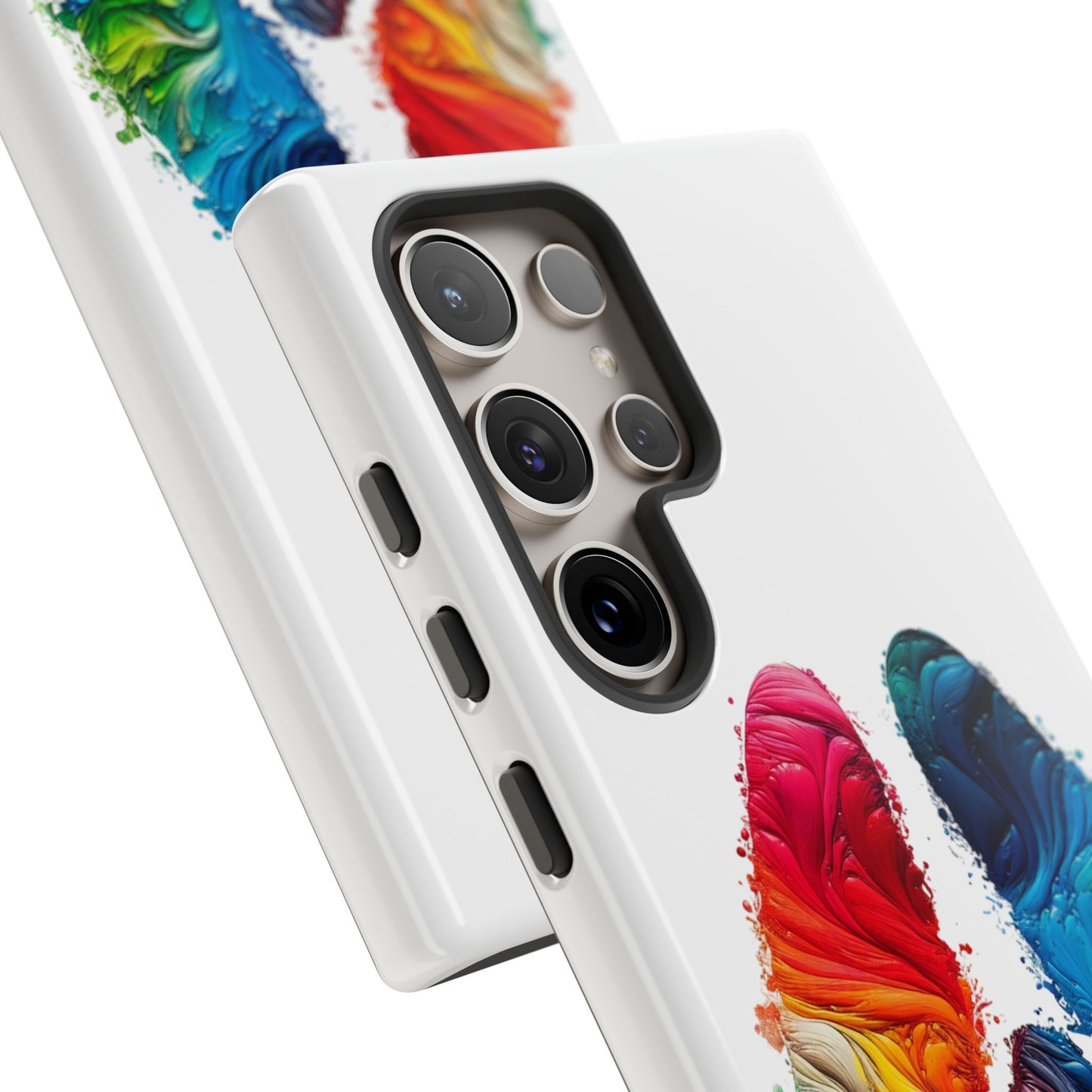 Vibrant Phone Case - Tough Cases with a Colorful Abstract of a cow hoof, Unique Phone Cover, Art Phone Accessories