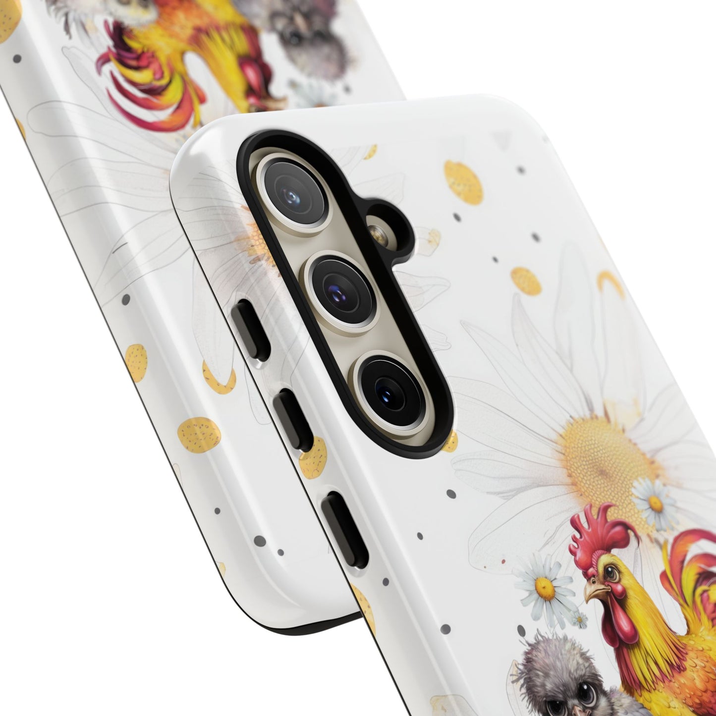 Cute Chicken Phone Case, F-CAW-F Tough Phone Cover, Gift for Chicken Lovers, Farmhouse Decor, Funny Phone Accessory