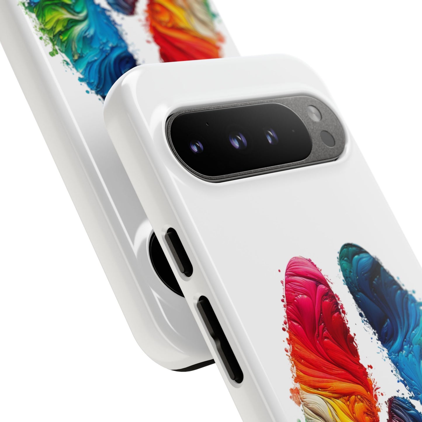 Vibrant Phone Case - Tough Cases with a Colorful Abstract of a cow hoof, Unique Phone Cover, Art Phone Accessories