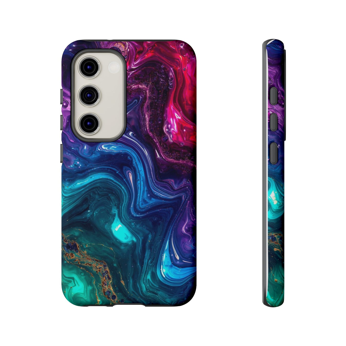 Vibrant Phone Case, Tough Cases for Protection, Colorful Cell Phone Cover, Unique Phone Accessory, Stylish Gifts for Her