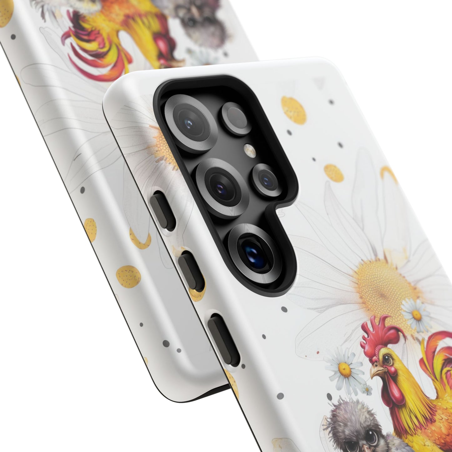 Cute Chicken Phone Case, F-CAW-F Tough Phone Cover, Gift for Chicken Lovers, Farmhouse Decor, Funny Phone Accessory