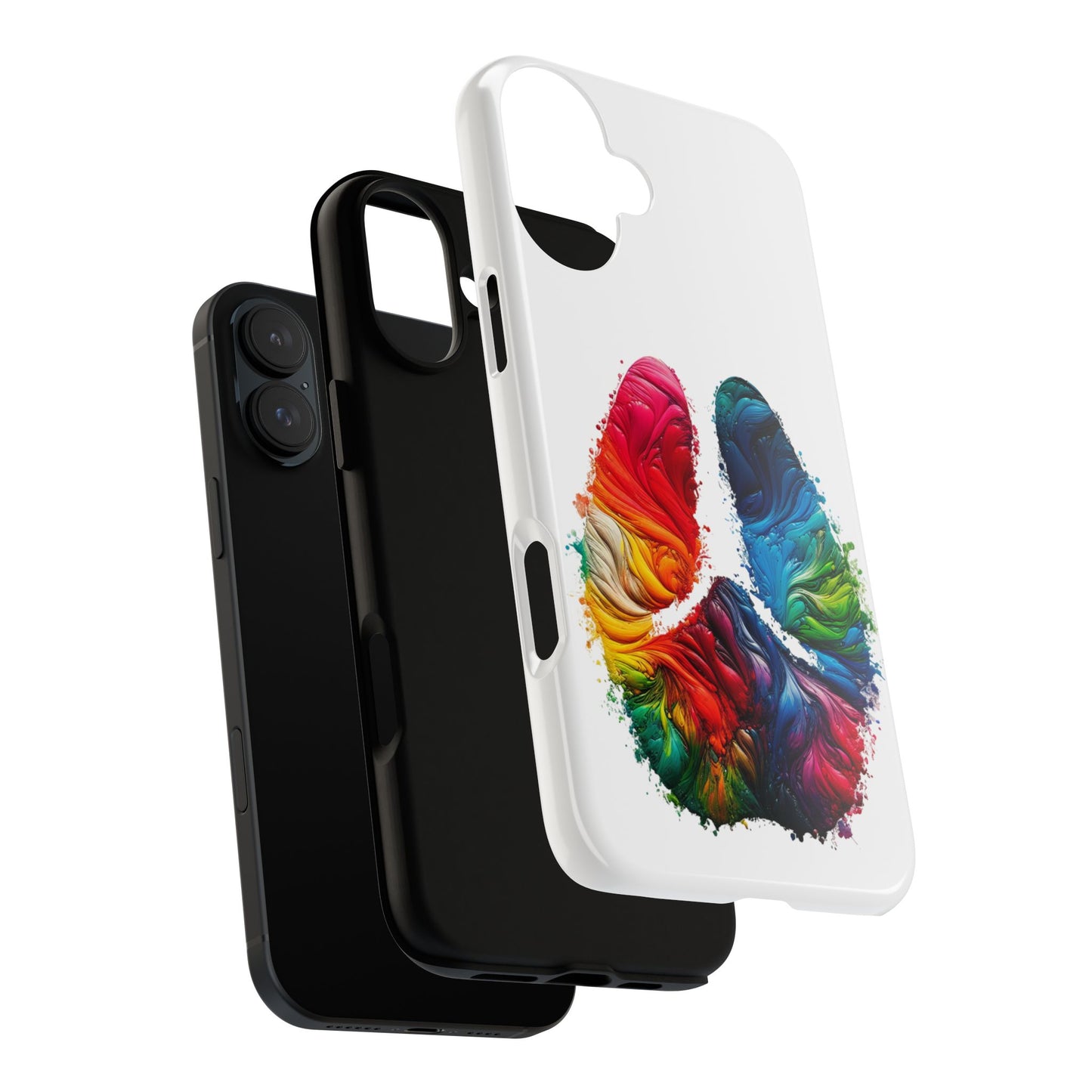 Vibrant Phone Case - Tough Cases with a Colorful Abstract of a cow hoof, Unique Phone Cover, Art Phone Accessories