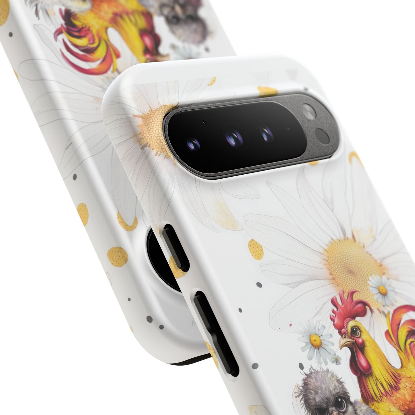 Cute Chicken Phone Case, F-CAW-F Tough Phone Cover, Gift for Chicken Lovers, Farmhouse Decor, Funny Phone Accessory