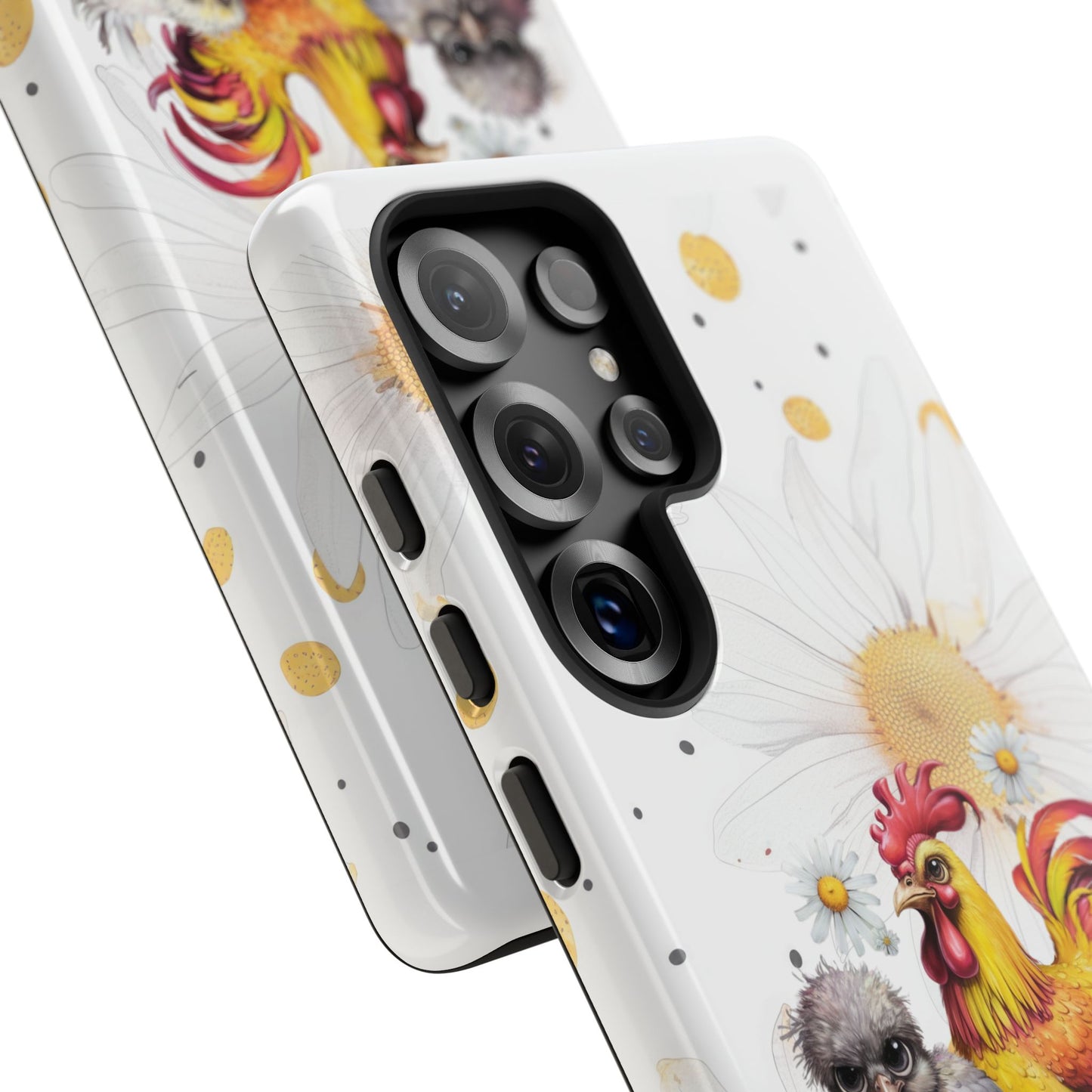 Cute Chicken Phone Case, F-CAW-F Tough Phone Cover, Gift for Chicken Lovers, Farmhouse Decor, Funny Phone Accessory