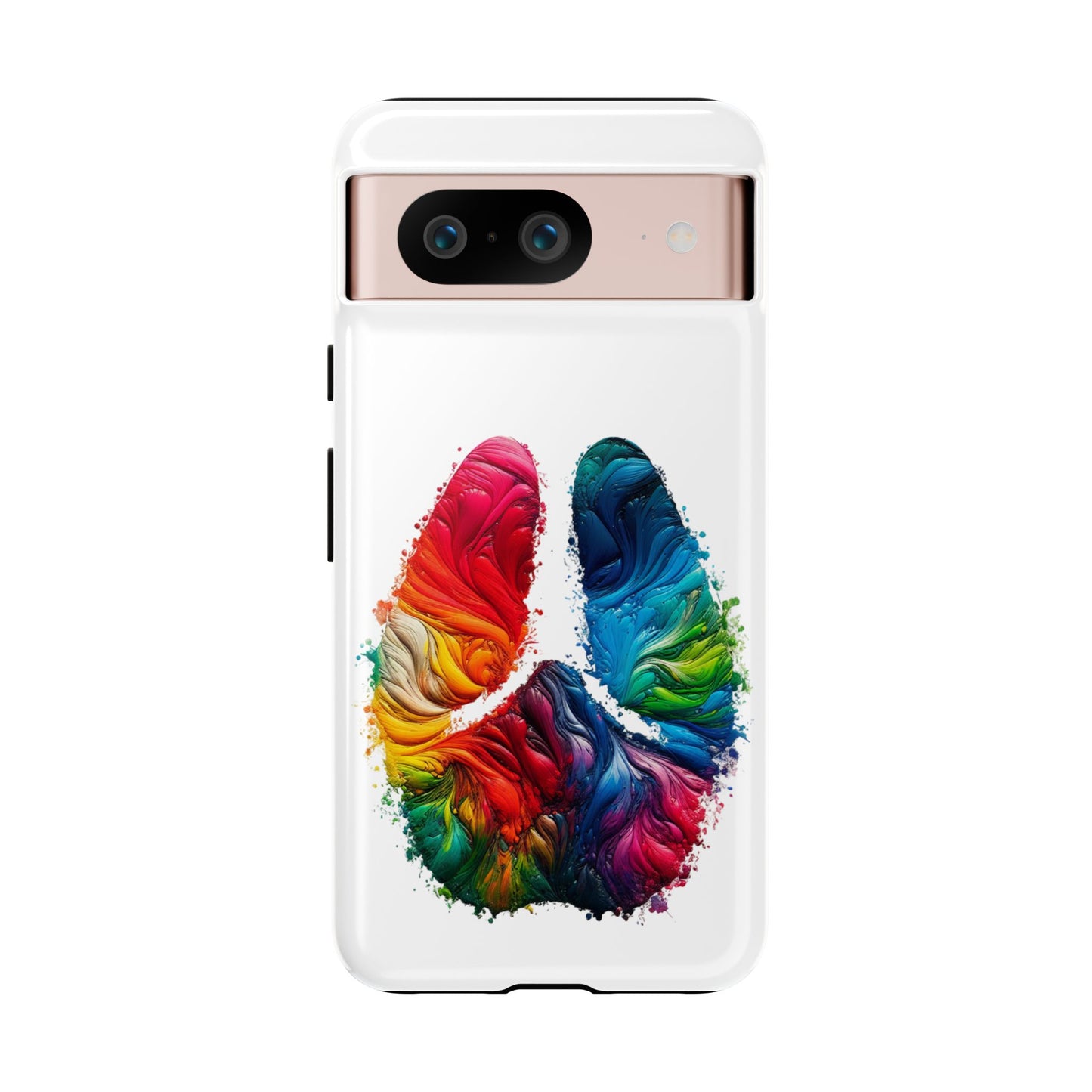 Vibrant Phone Case - Tough Cases with a Colorful Abstract of a cow hoof, Unique Phone Cover, Art Phone Accessories
