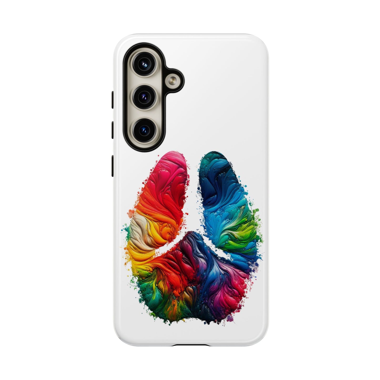 Vibrant Phone Case - Tough Cases with a Colorful Abstract of a cow hoof, Unique Phone Cover, Art Phone Accessories