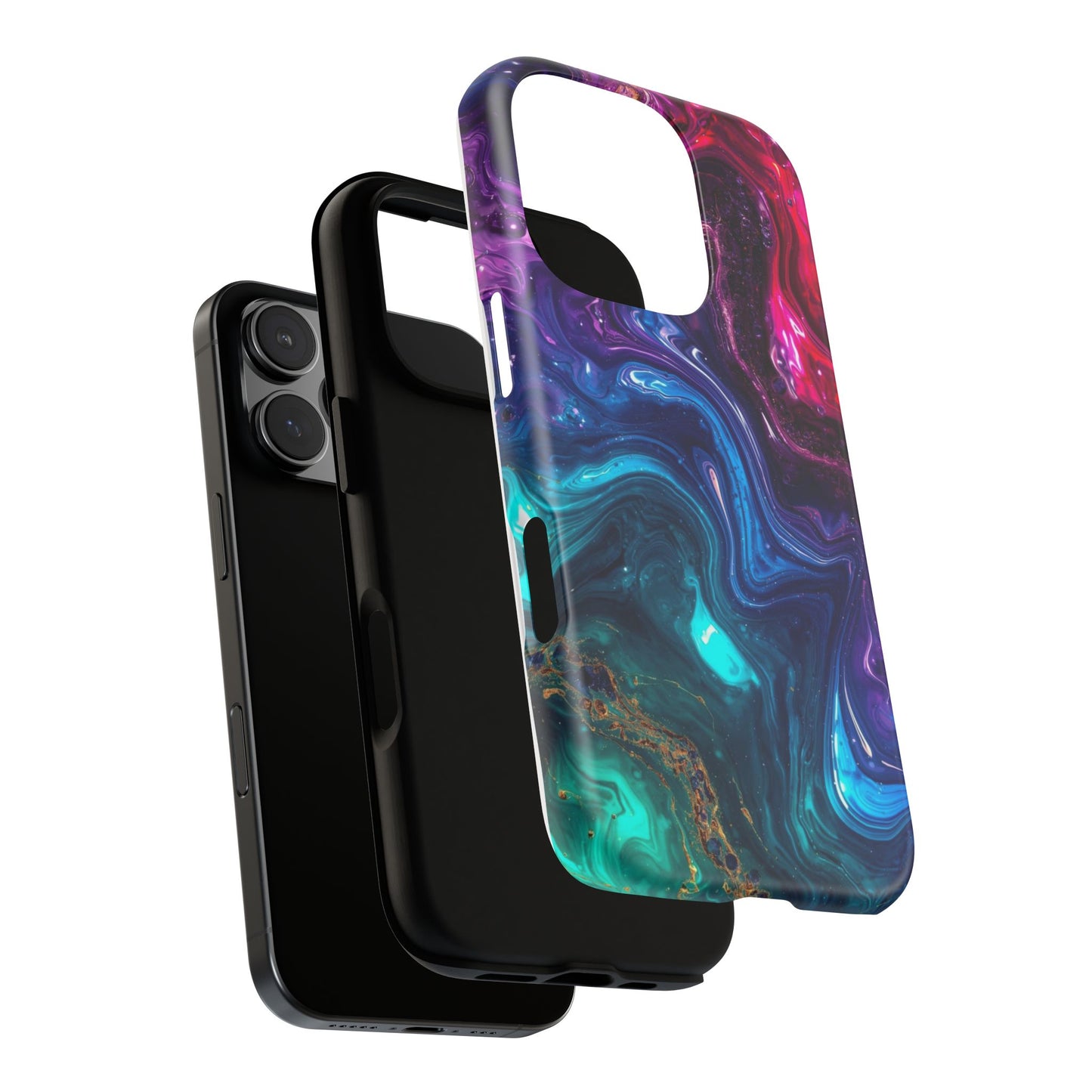 Vibrant Phone Case, Tough Cases for Protection, Colorful Cell Phone Cover, Unique Phone Accessory, Stylish Gifts for Her