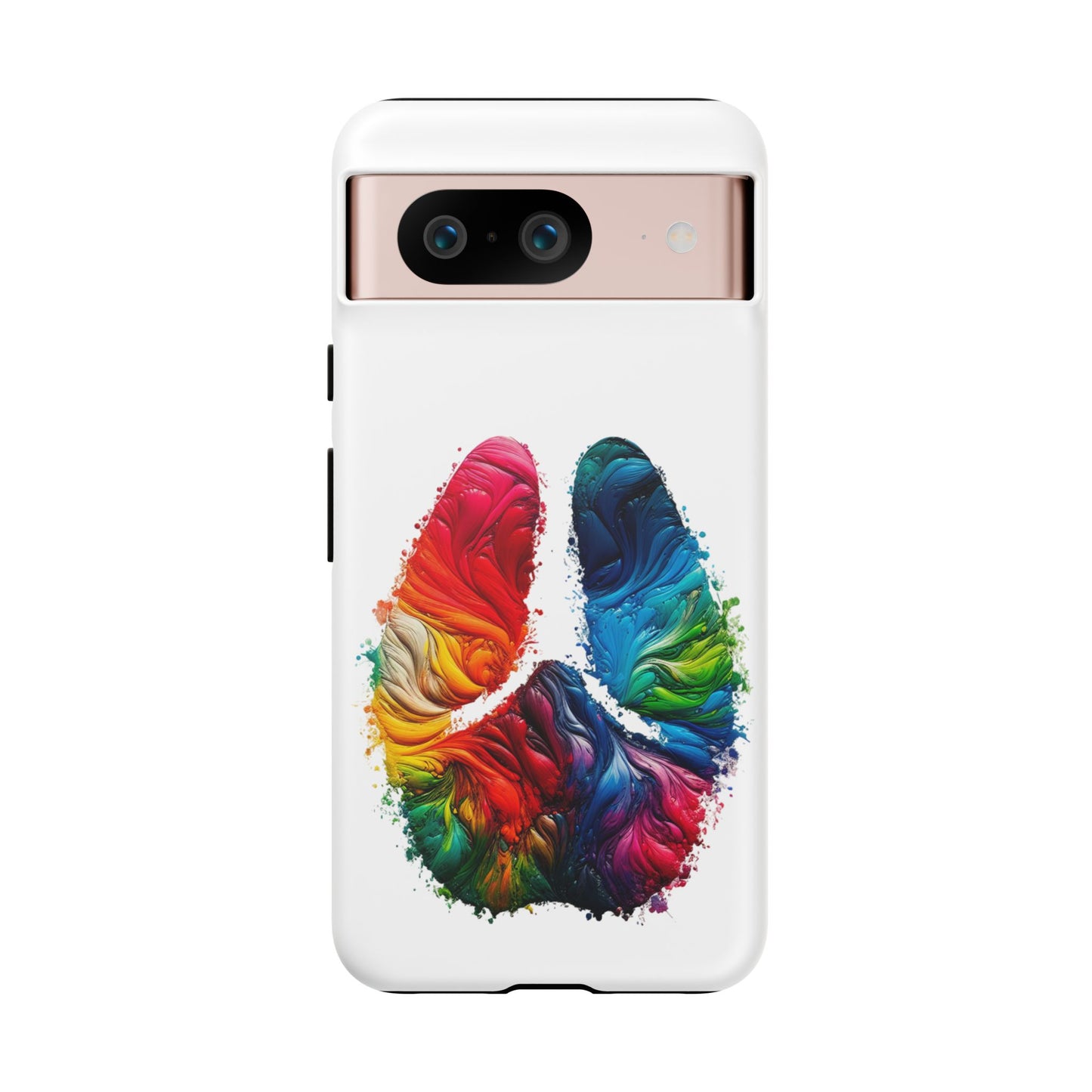 Vibrant Phone Case - Tough Cases with a Colorful Abstract of a cow hoof, Unique Phone Cover, Art Phone Accessories