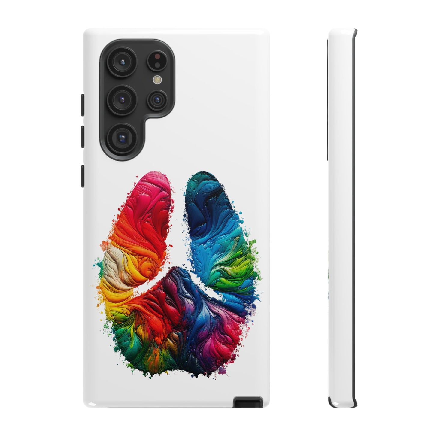 Vibrant Phone Case - Tough Cases with a Colorful Abstract of a cow hoof, Unique Phone Cover, Art Phone Accessories