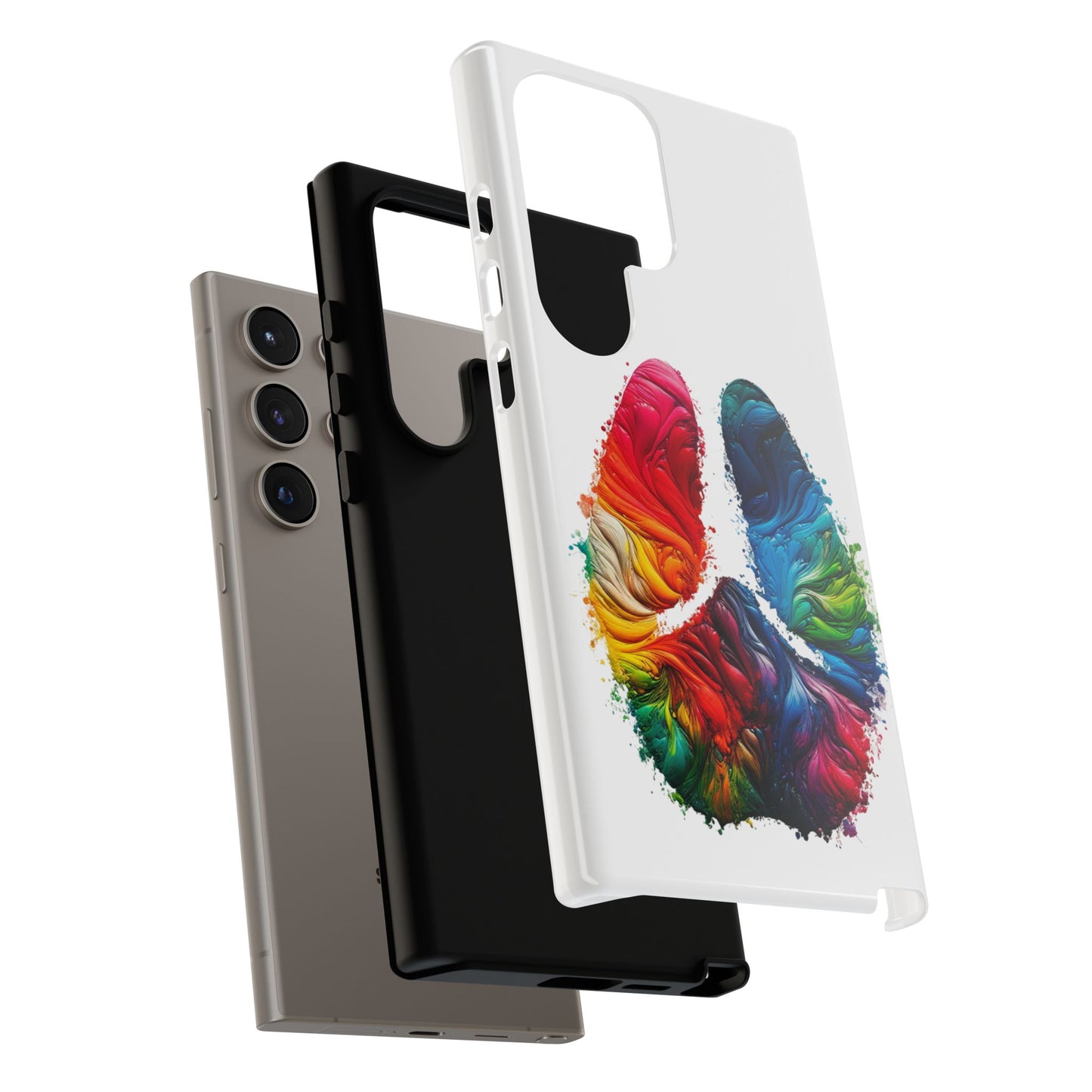 Vibrant Phone Case - Tough Cases with a Colorful Abstract of a cow hoof, Unique Phone Cover, Art Phone Accessories