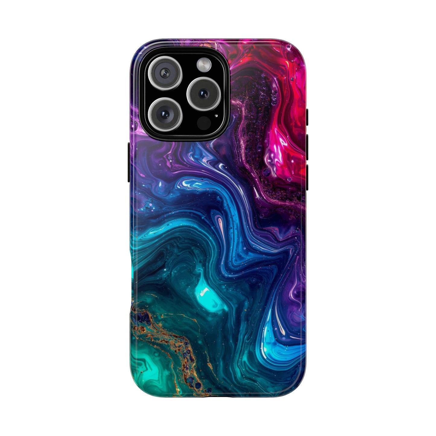 Vibrant Phone Case, Tough Cases for Protection, Colorful Cell Phone Cover, Unique Phone Accessory, Stylish Gifts for Her