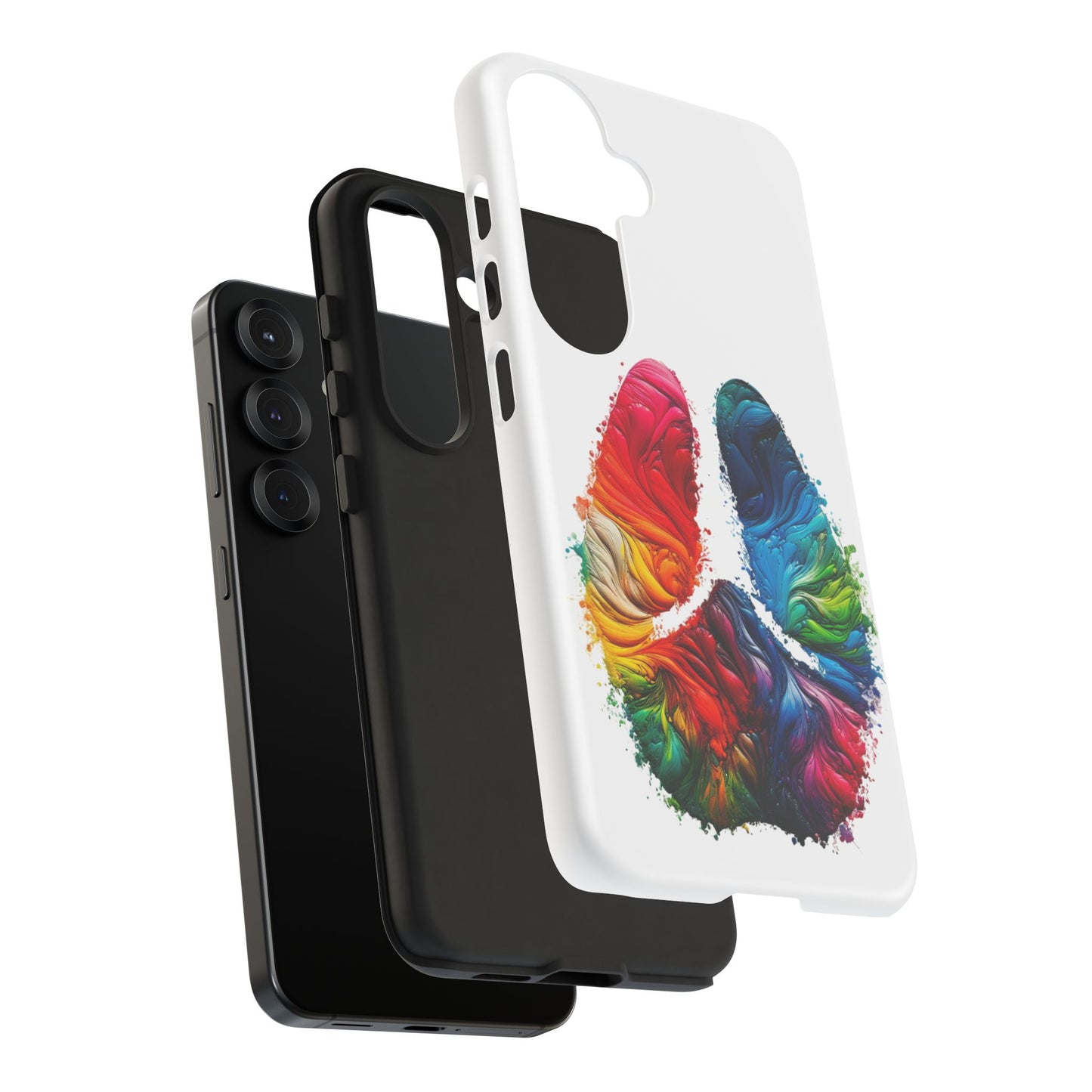 Vibrant Phone Case - Tough Cases with a Colorful Abstract of a cow hoof, Unique Phone Cover, Art Phone Accessories