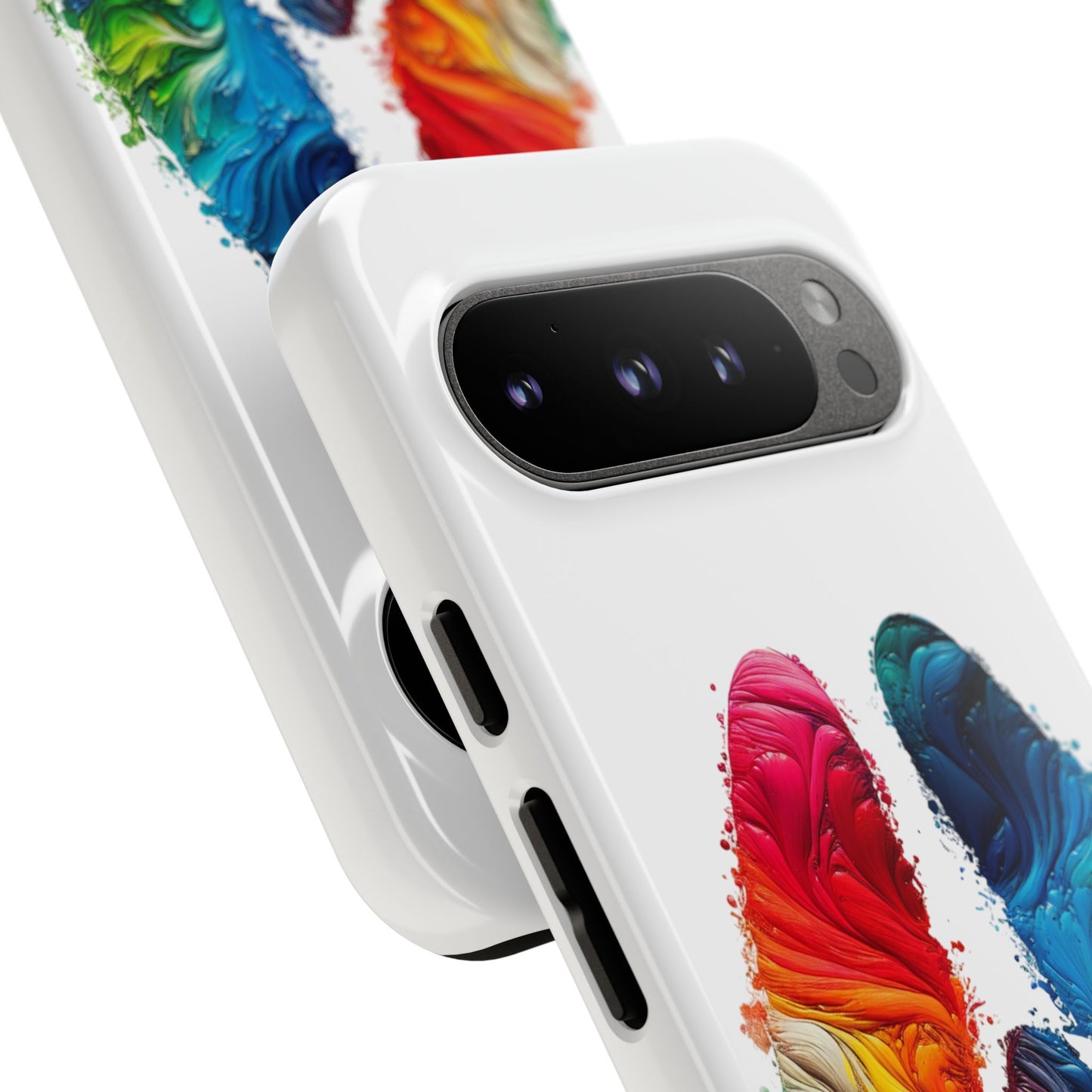 Vibrant Phone Case - Tough Cases with a Colorful Abstract of a cow hoof, Unique Phone Cover, Art Phone Accessories