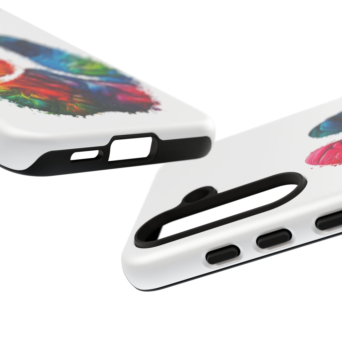 Vibrant Phone Case - Tough Cases with a Colorful Abstract of a cow hoof, Unique Phone Cover, Art Phone Accessories