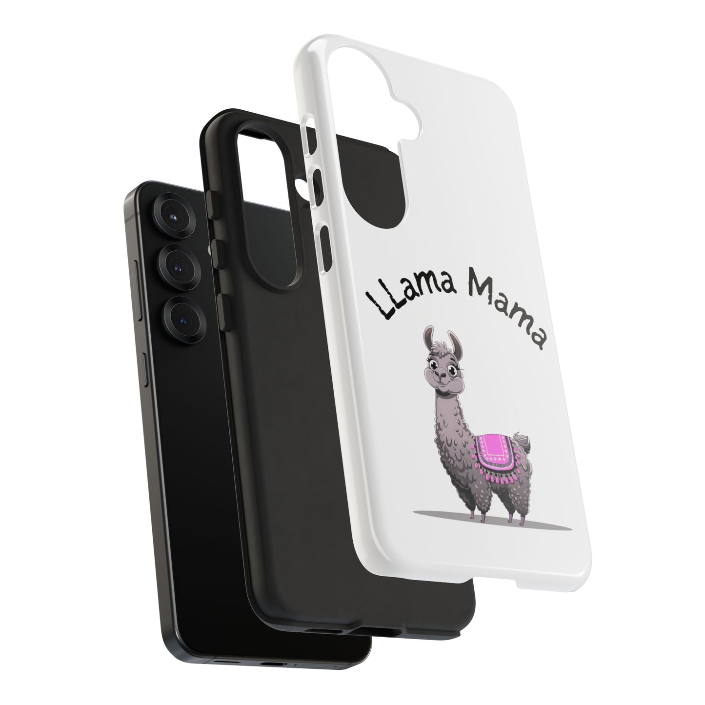 Llama Mama, Tough Phone Cover, Gift for Llama Lovers, Farmhouse Decor, Funny Phone Accessory
