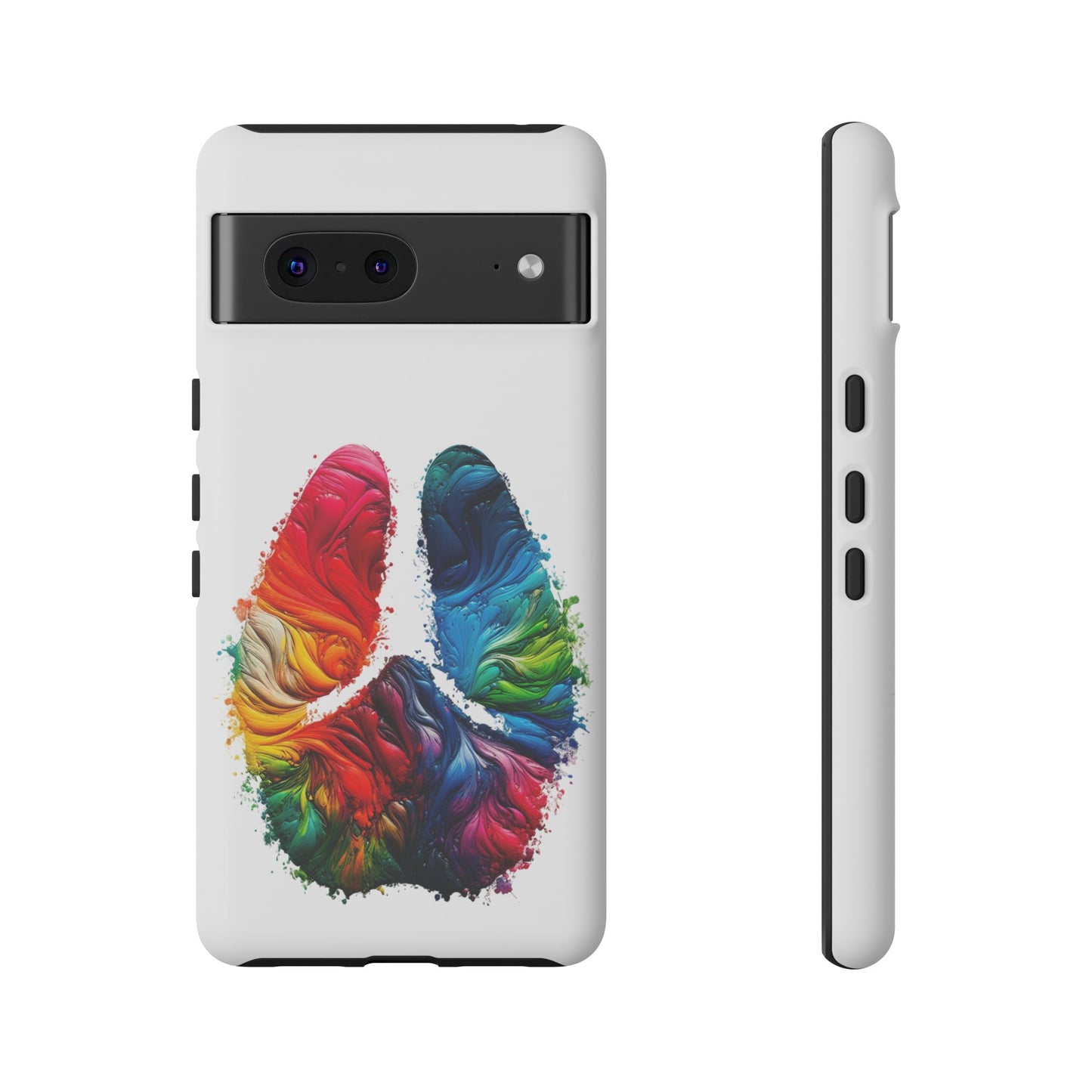 Vibrant Phone Case - Tough Cases with a Colorful Abstract of a cow hoof, Unique Phone Cover, Art Phone Accessories