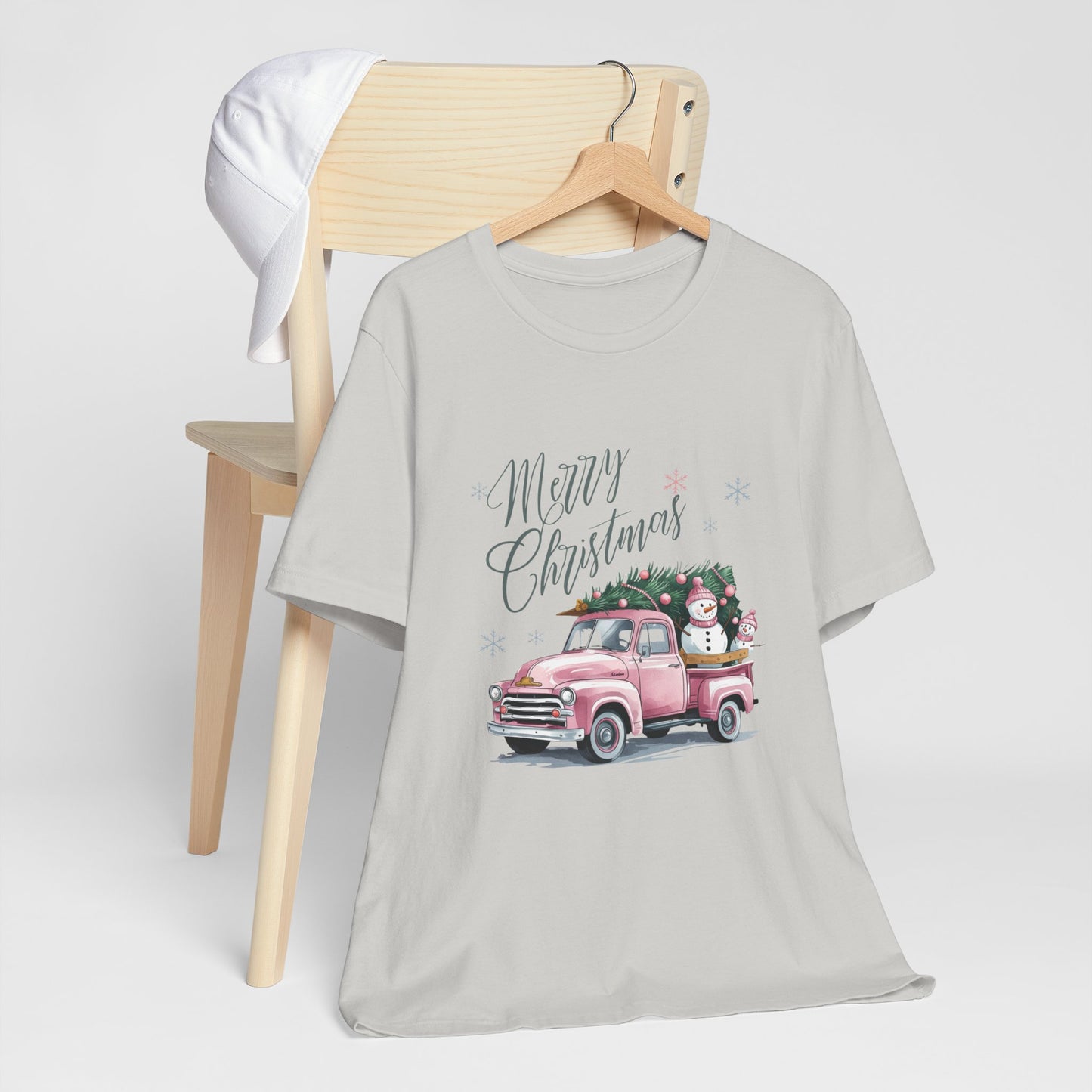 Christmas Old Truck Merry Christmas Tee