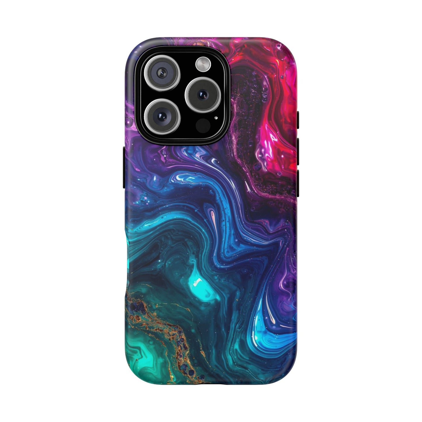 Vibrant Phone Case, Tough Cases for Protection, Colorful Cell Phone Cover, Unique Phone Accessory, Stylish Gifts for Her